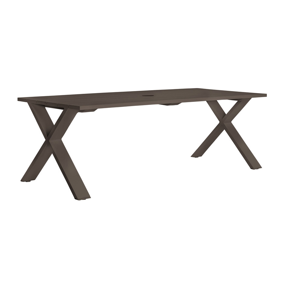 Display product GET-TOGETHER TABLE 221 WITH UMBRELLA HOLE from manufacturer JANUS et Cie