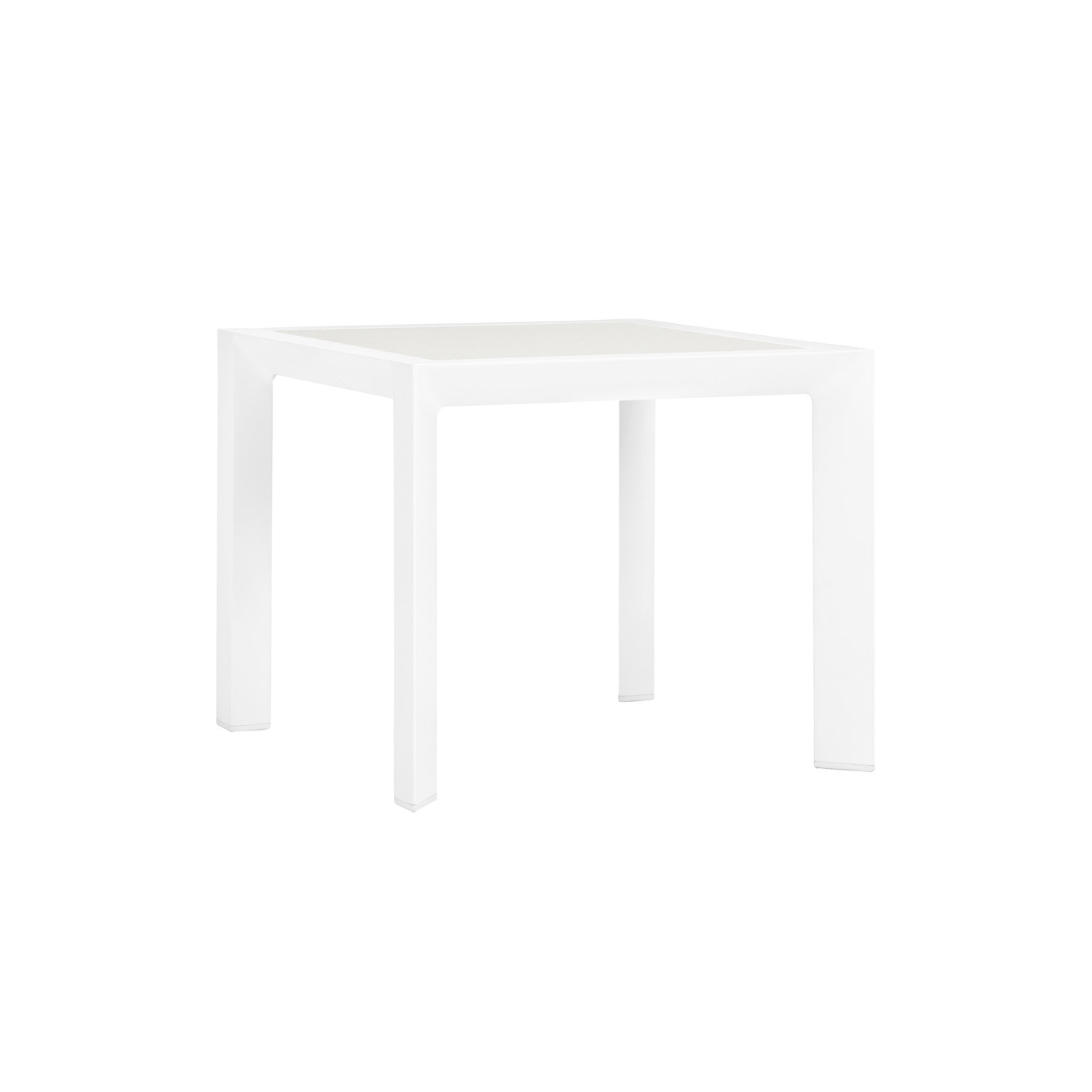 TRIG CERAMIC TOP SIDE TABLE SQUARE 48