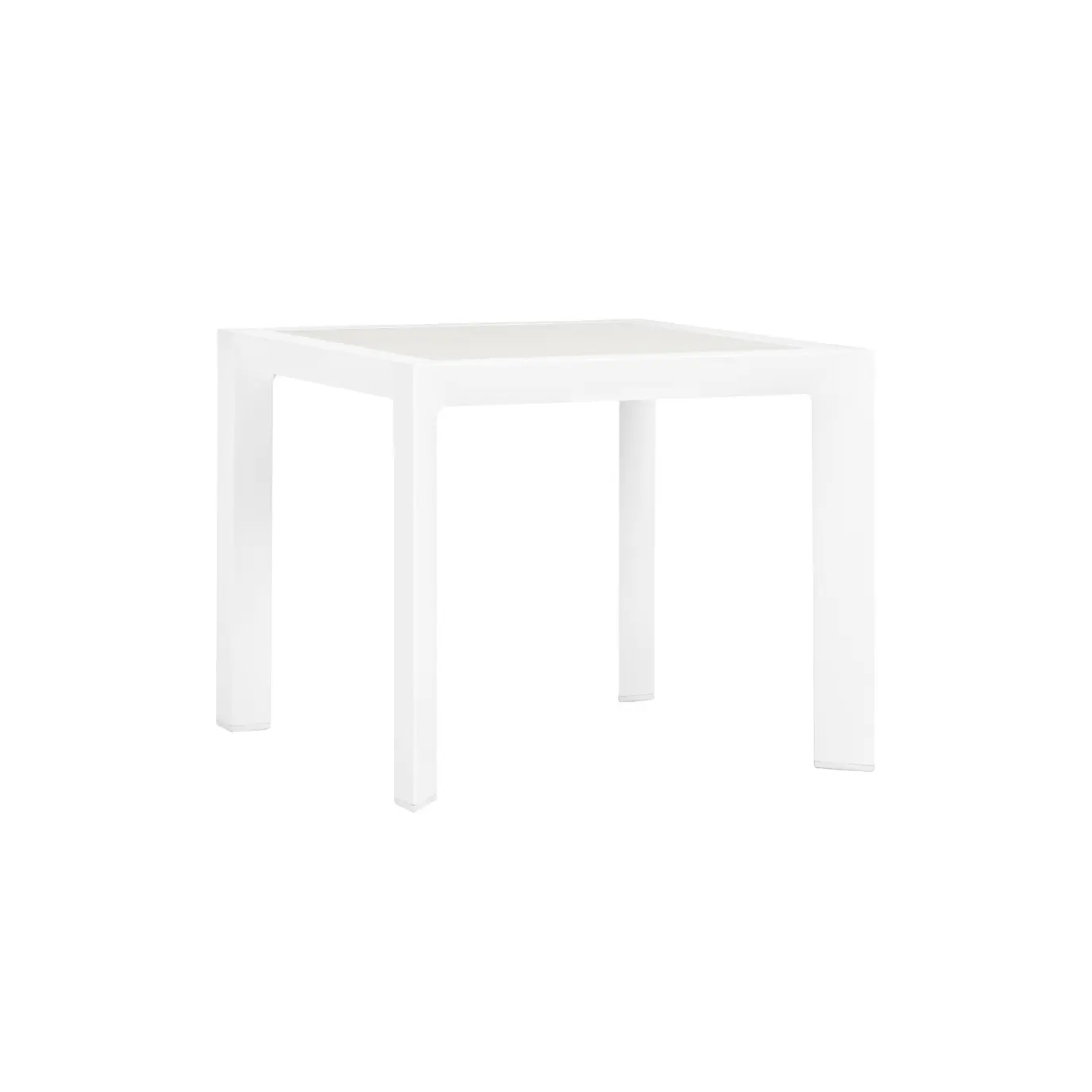 JANUS et Cie - TRIG CERAMIC TOP SIDE TABLE SQUARE 48