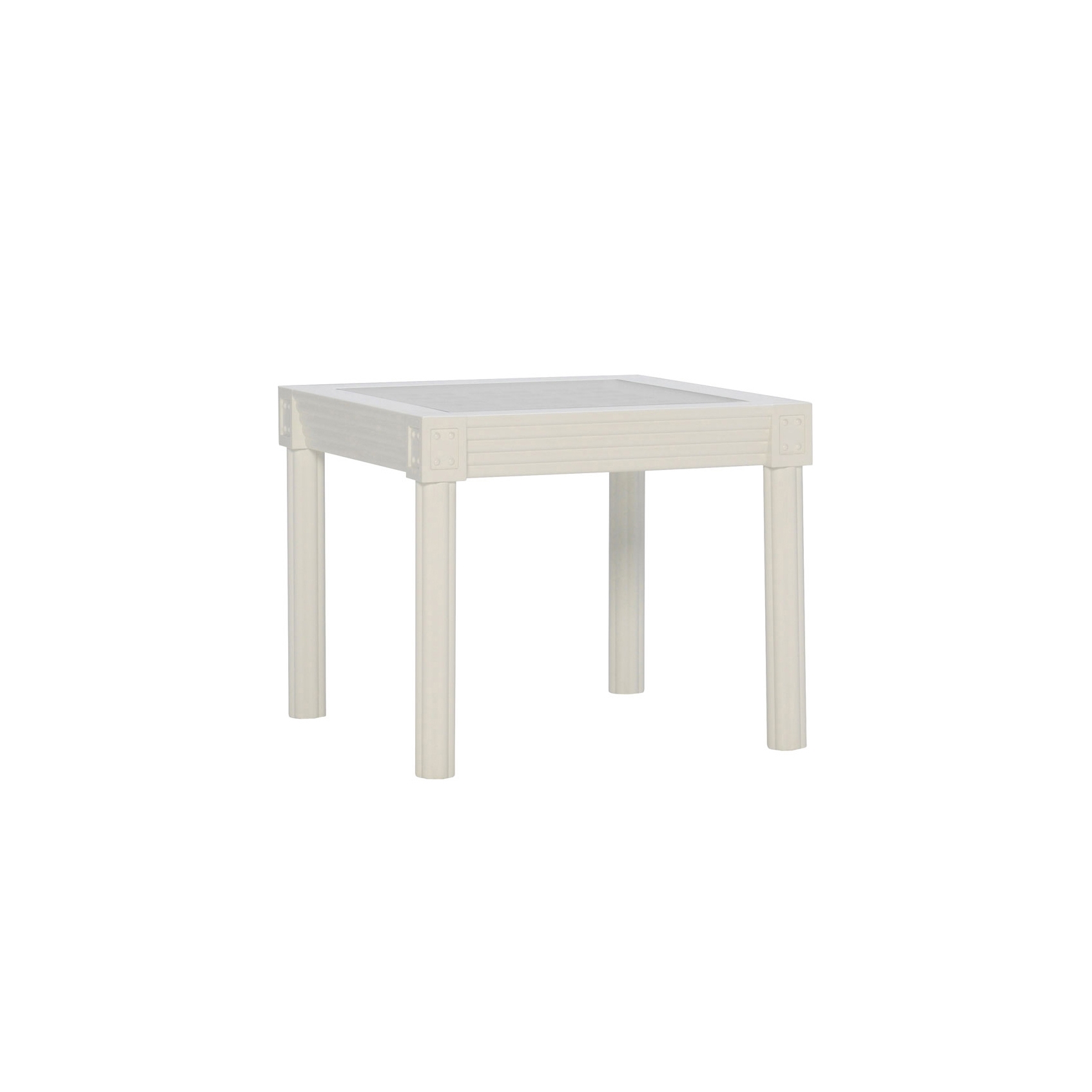 Display product QUADRATL GLASS TOP SIDE TABLE RECTANGLE 56 from manufacturer JANUS et Cie