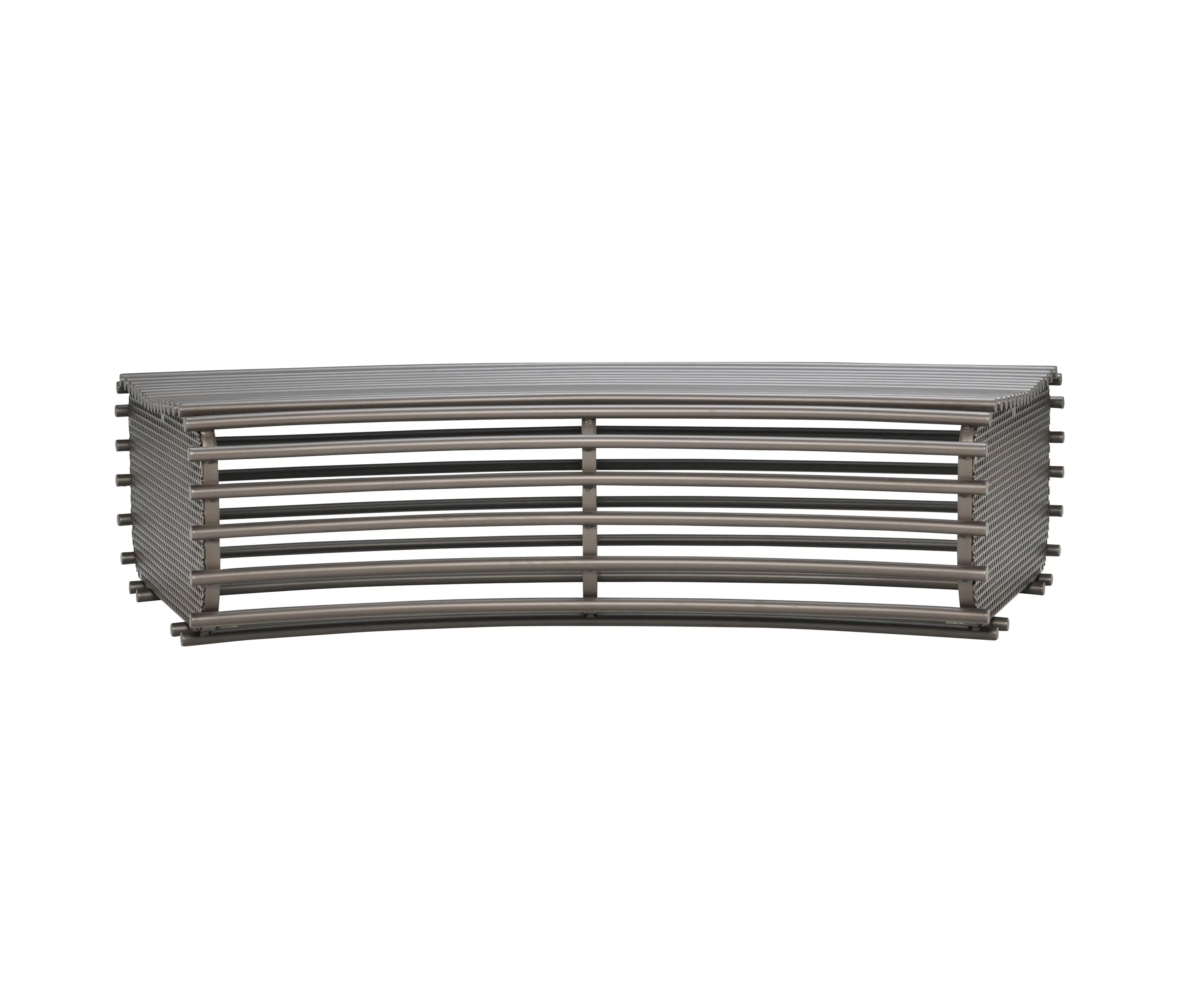 JANUS et Cie - RIO BACKLESS BENCH CURVED WIDE 189