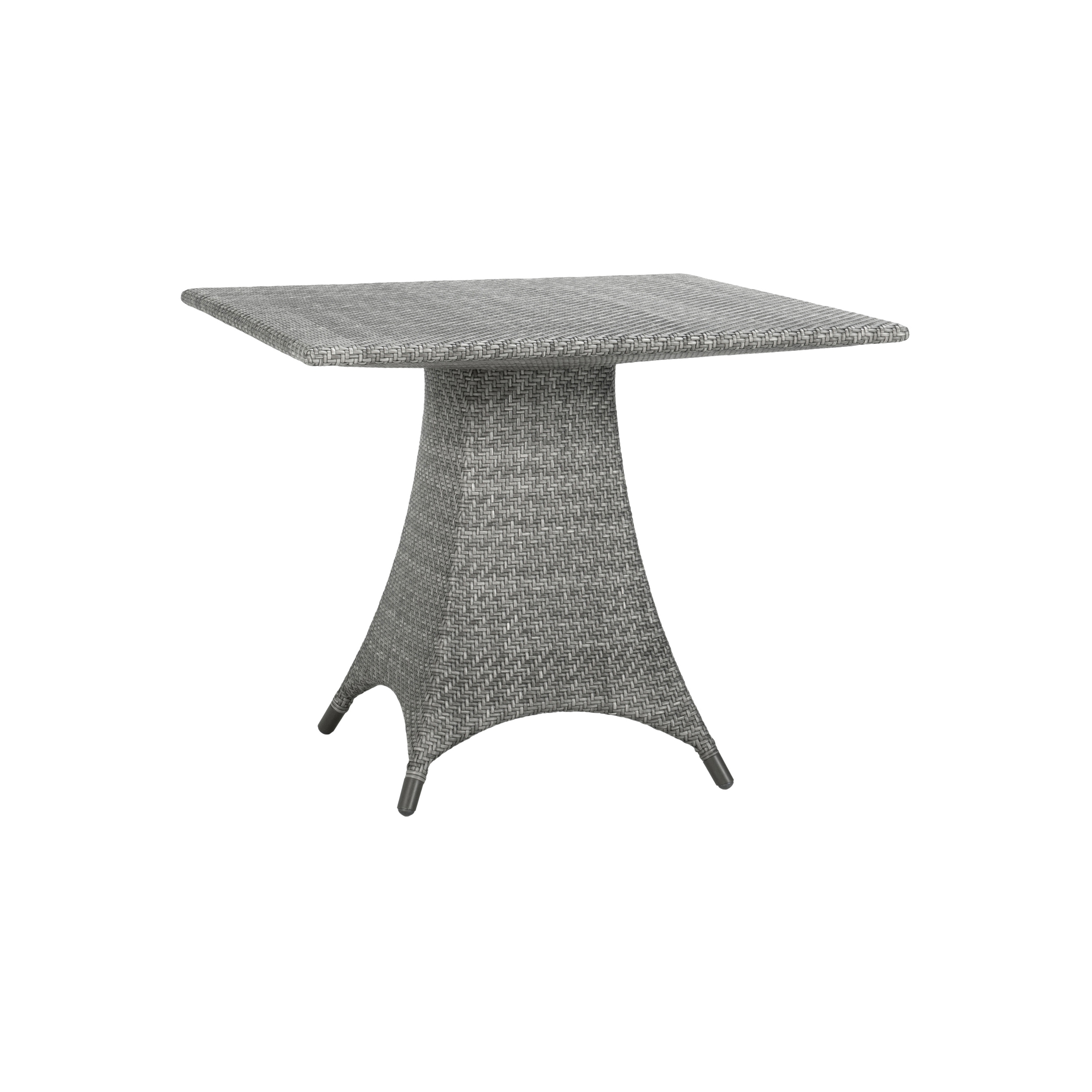 AMARI FULLY WOVEN DINING TABLE SQUARE 90