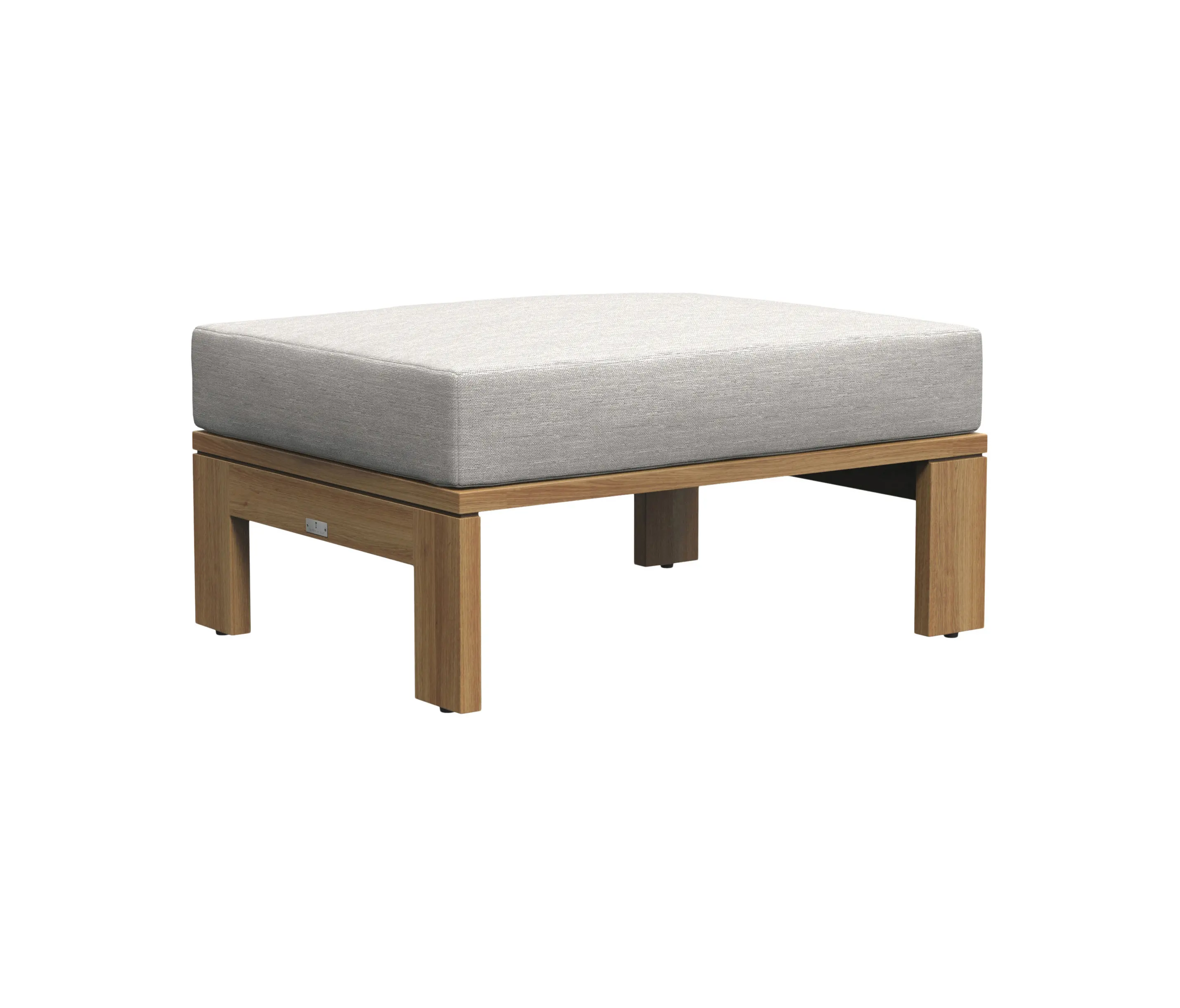 JANUS et Cie - Matisse Teak Cocktail Table 83/Ottoman