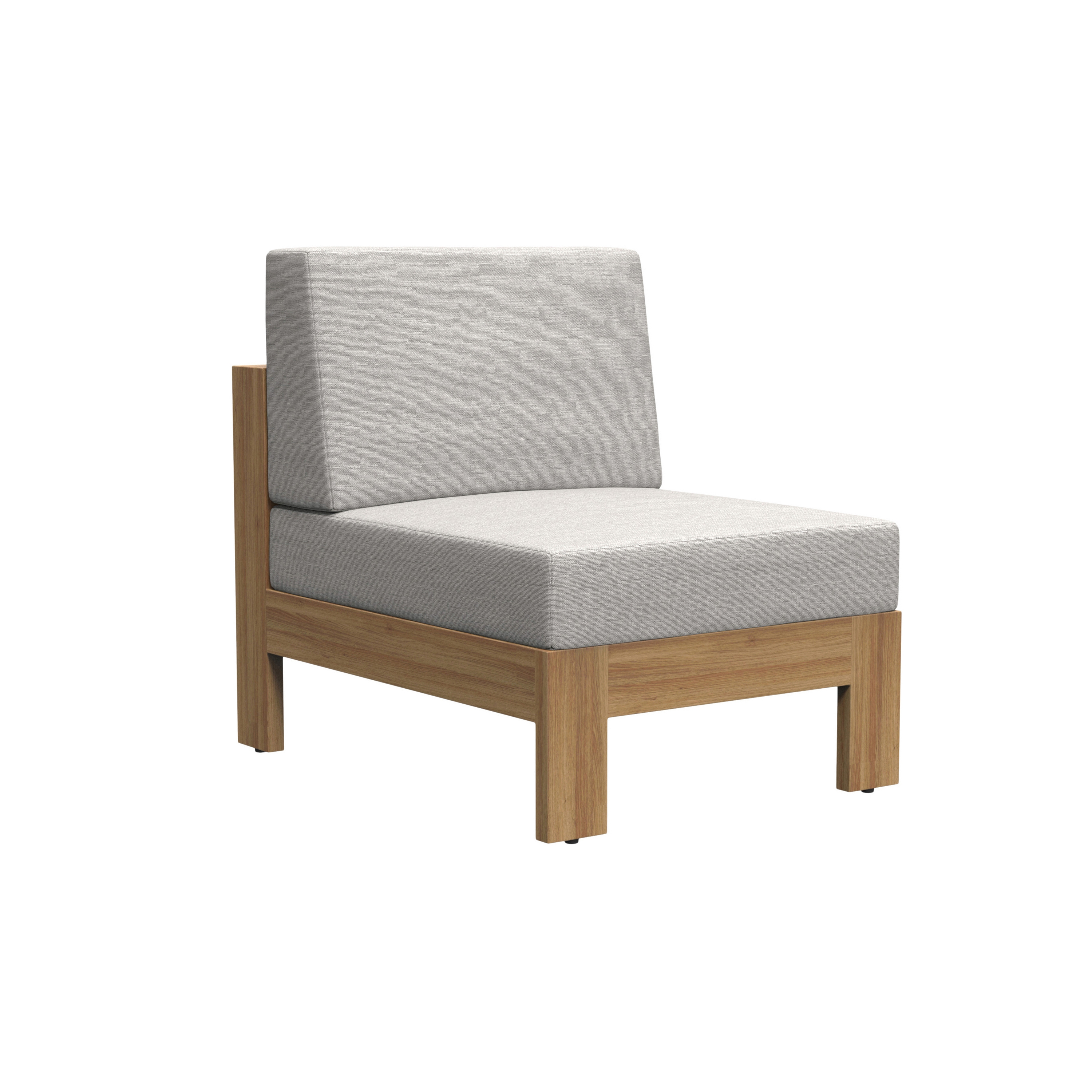 Afficher le produit Matisse Teak Module Center du fabricant JANUS et Cie