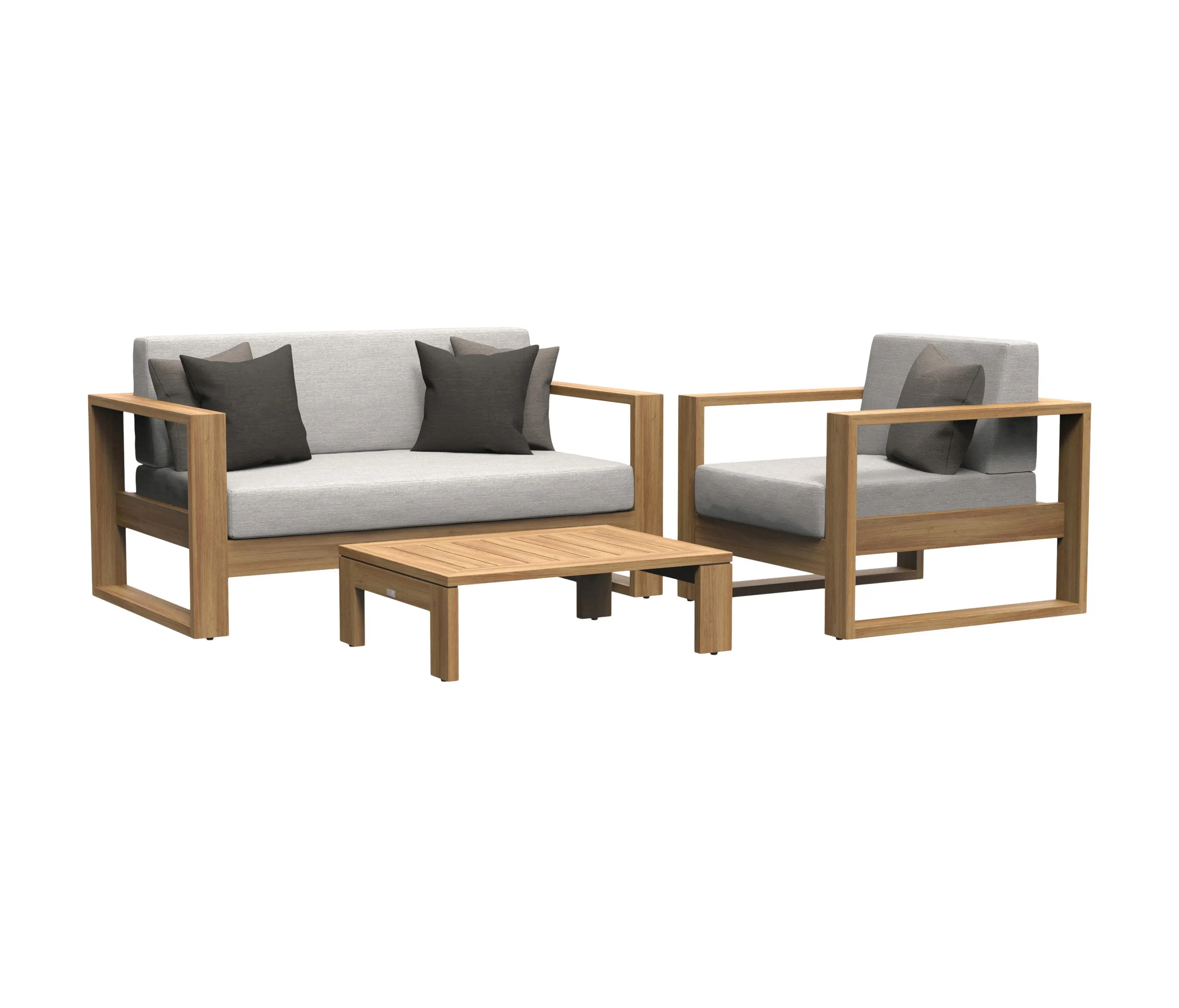 JANUS et Cie - Matisse Teak Sofa 2 Seat