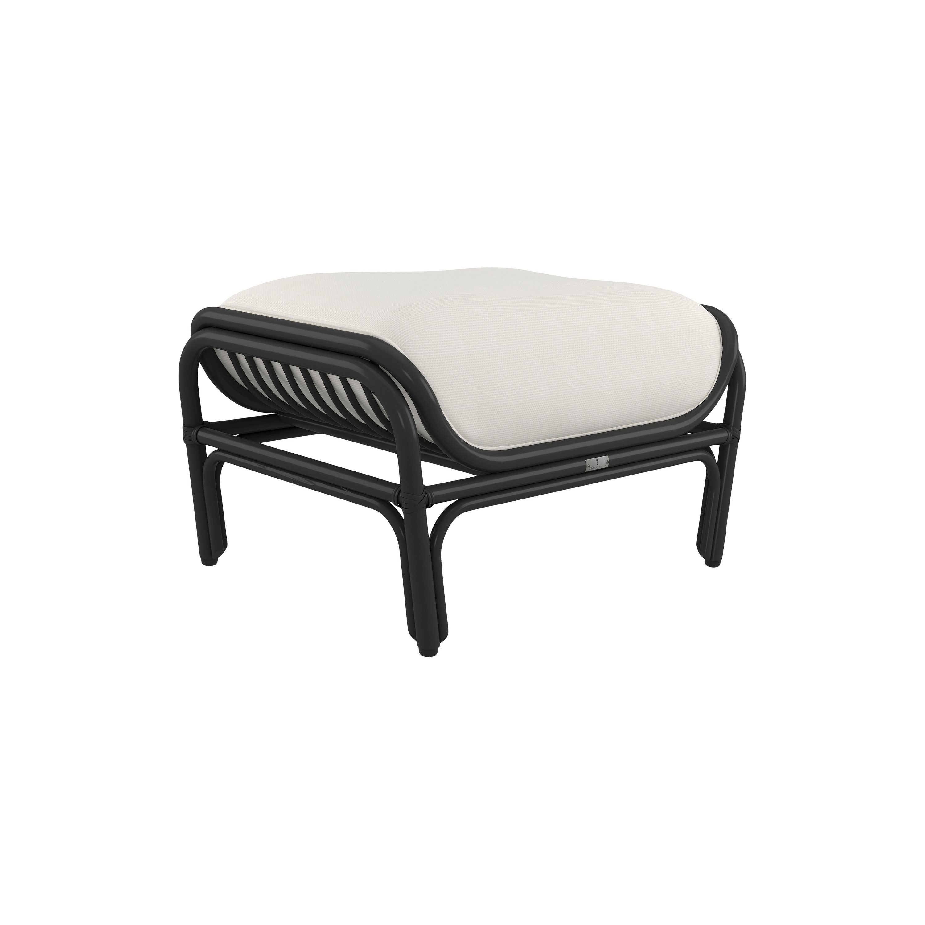 Afficher le produit Kyoto Alu Sofa Ottoman du fabricant JANUS et Cie