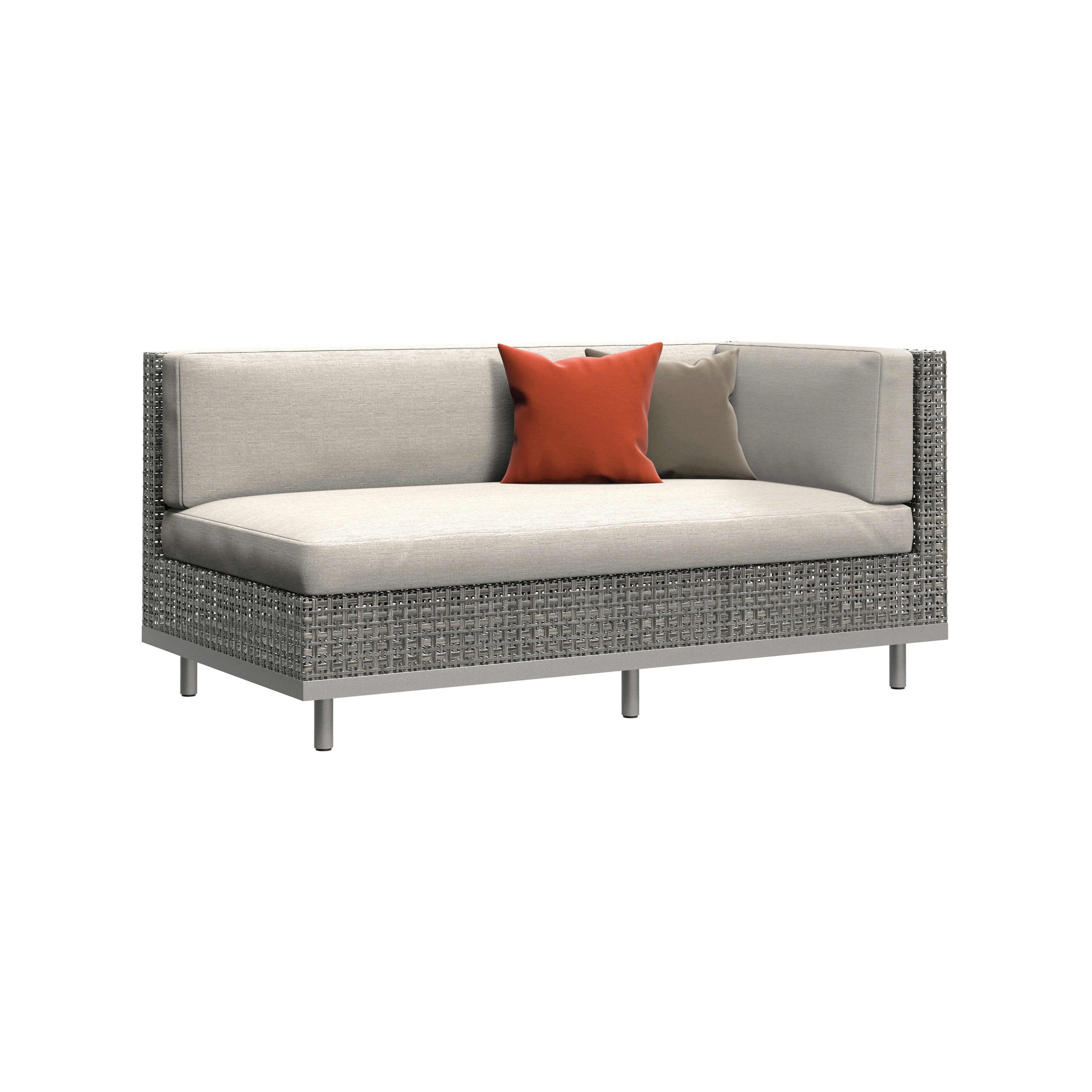 Mostrar el producto Boxwood Module 2 Seat Left del fabricante JANUS et Cie