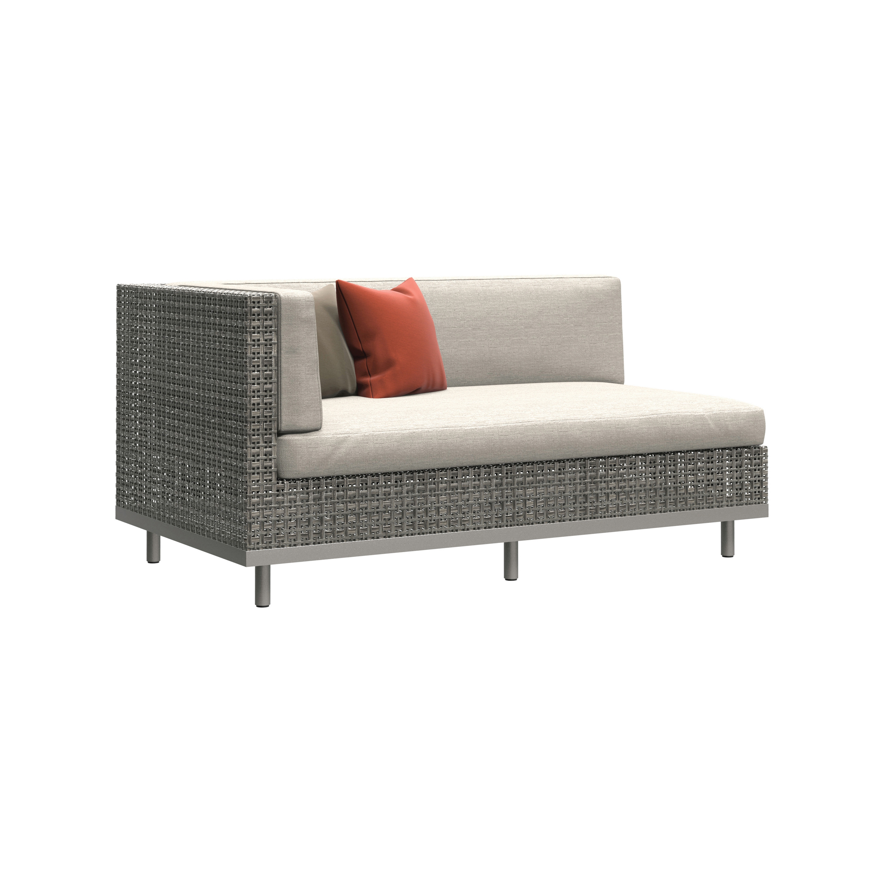 Mostra il prodotto Boxwood Module 2 Seat Right del produttore JANUS et Cie
