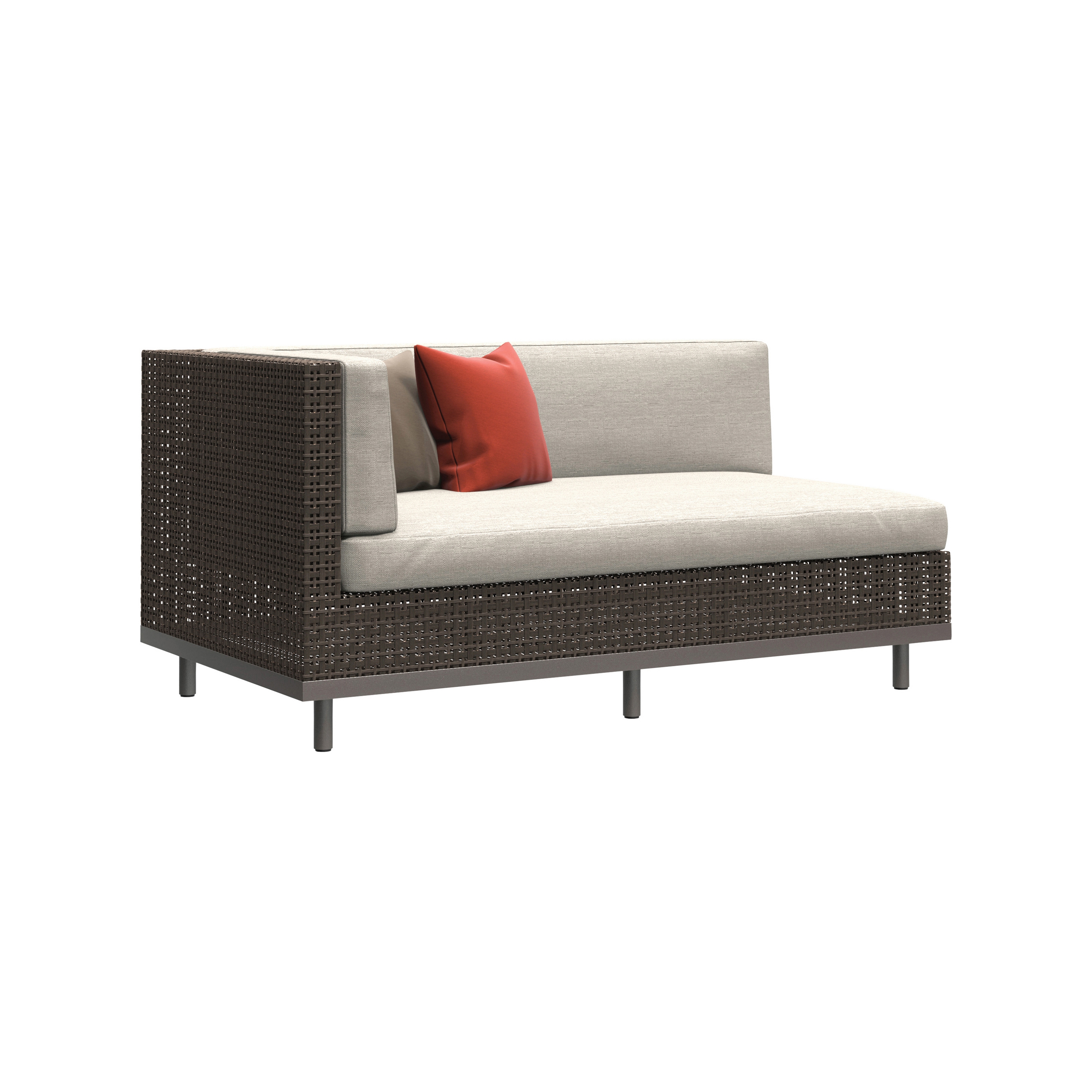 Mostra il prodotto Boxwood Module 2 Seat Right del produttore JANUS et Cie