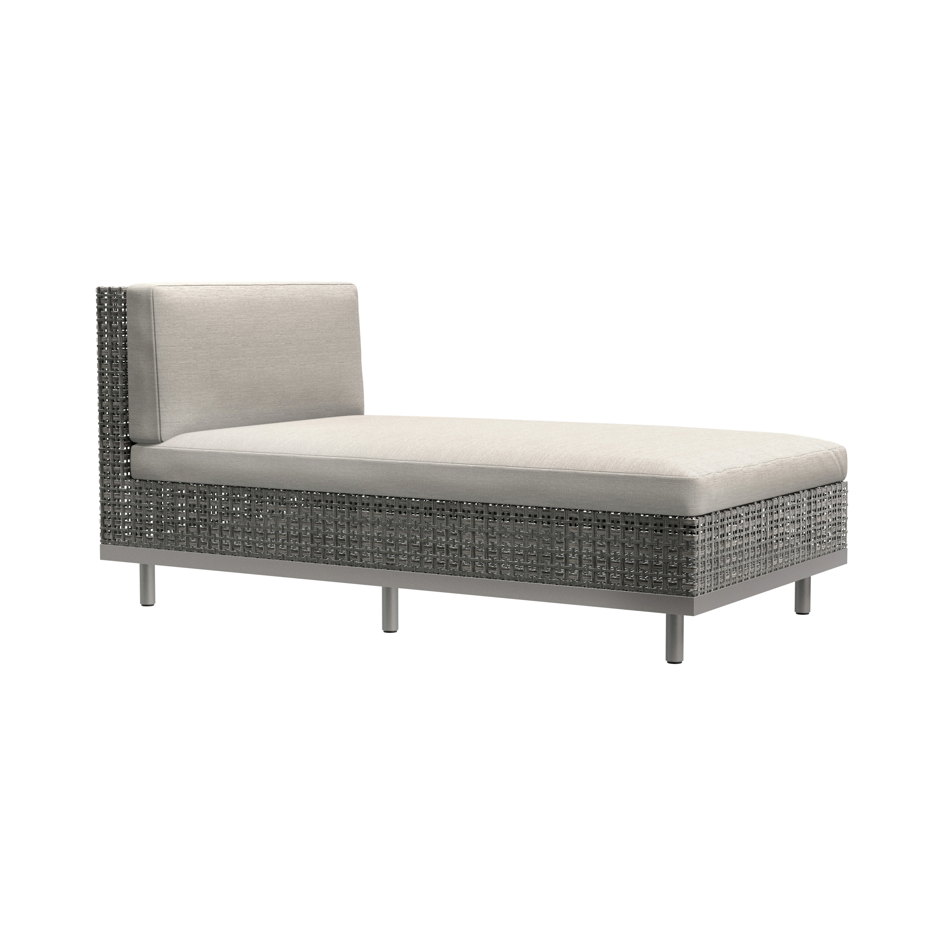 Display product Boxwood Module Chaise Lounge from manufacturer JANUS et Cie