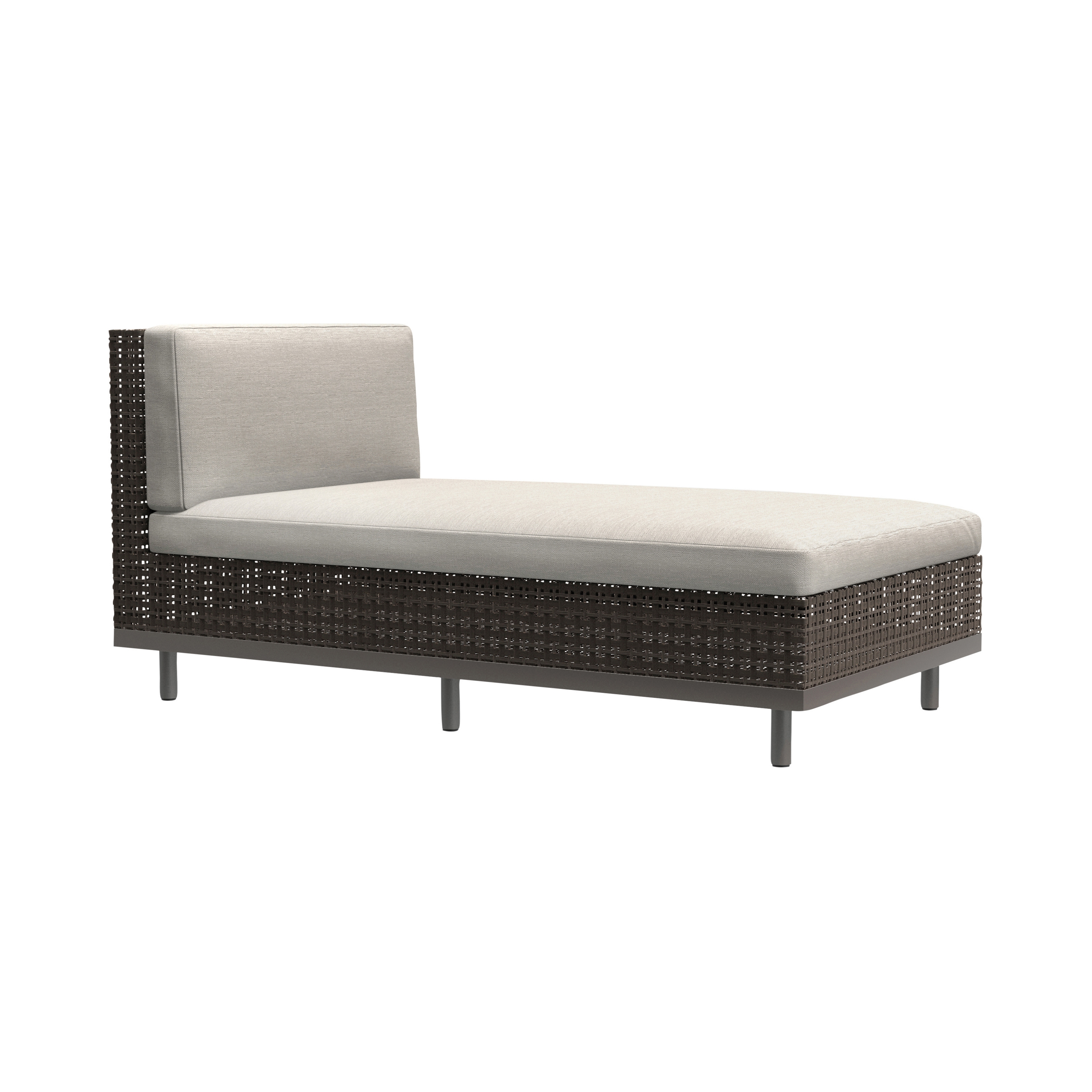 Display product Boxwood Module Chaise Lounge from manufacturer JANUS et Cie