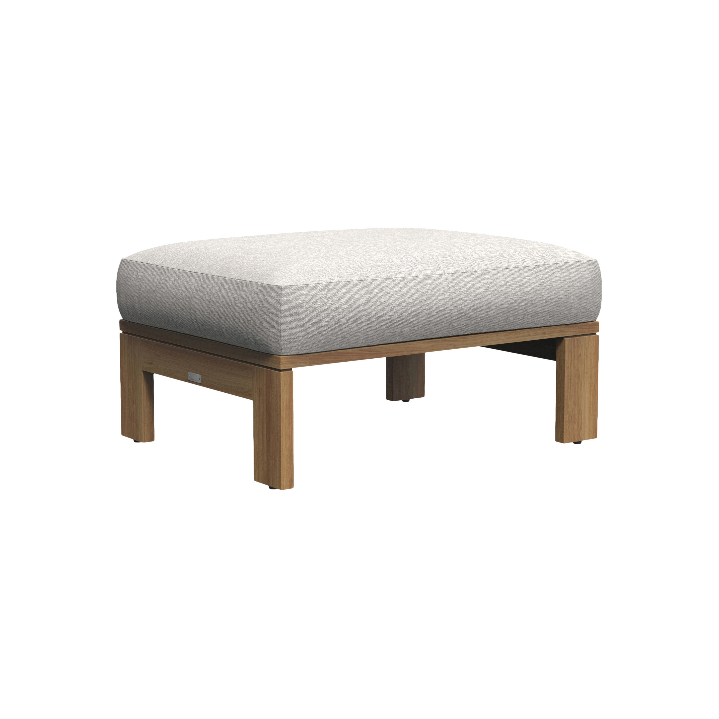 Display product Matisse Teak Cocktail Table 83/Ottoman from manufacturer JANUS et Cie