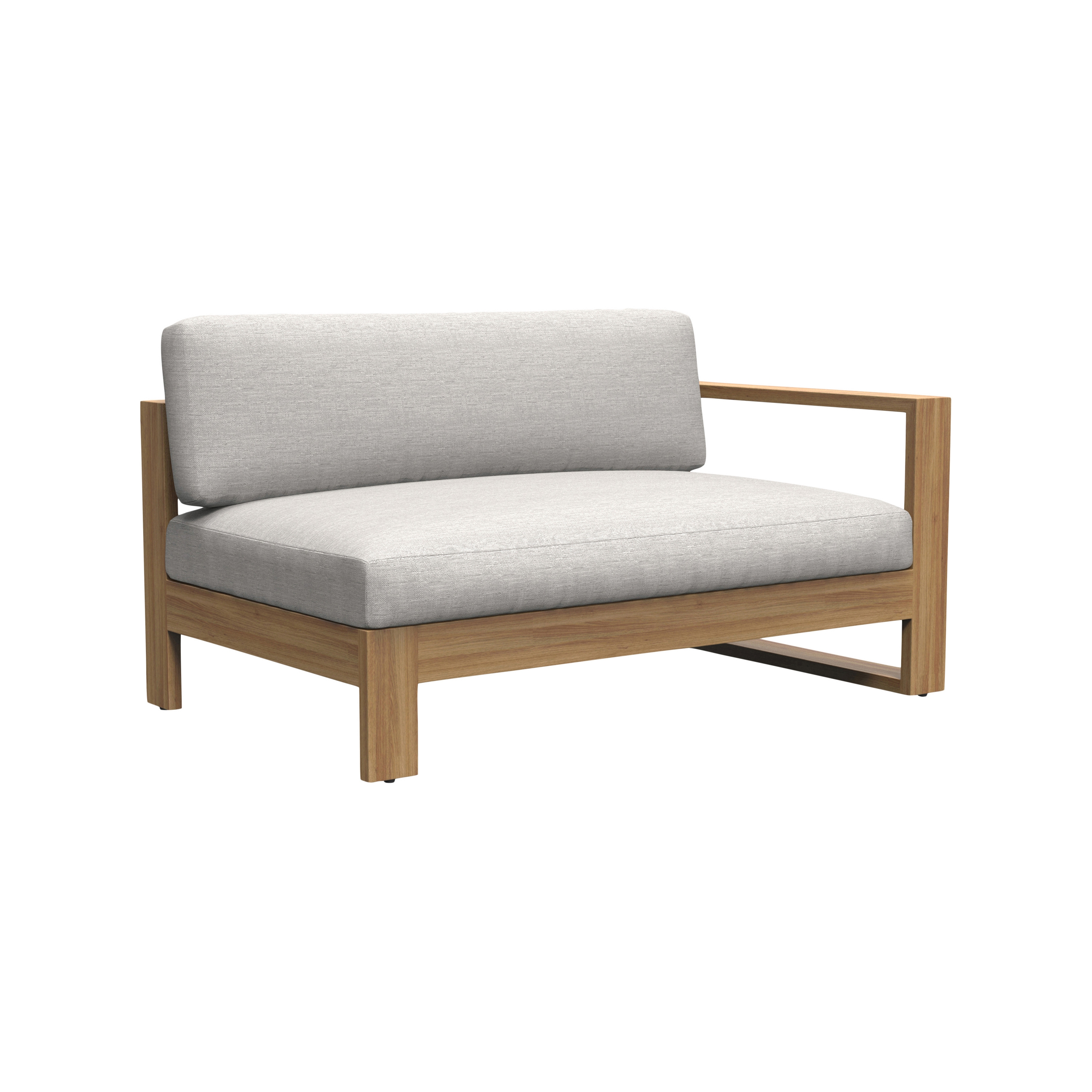 Matisse Teak Module 2 Seat Left