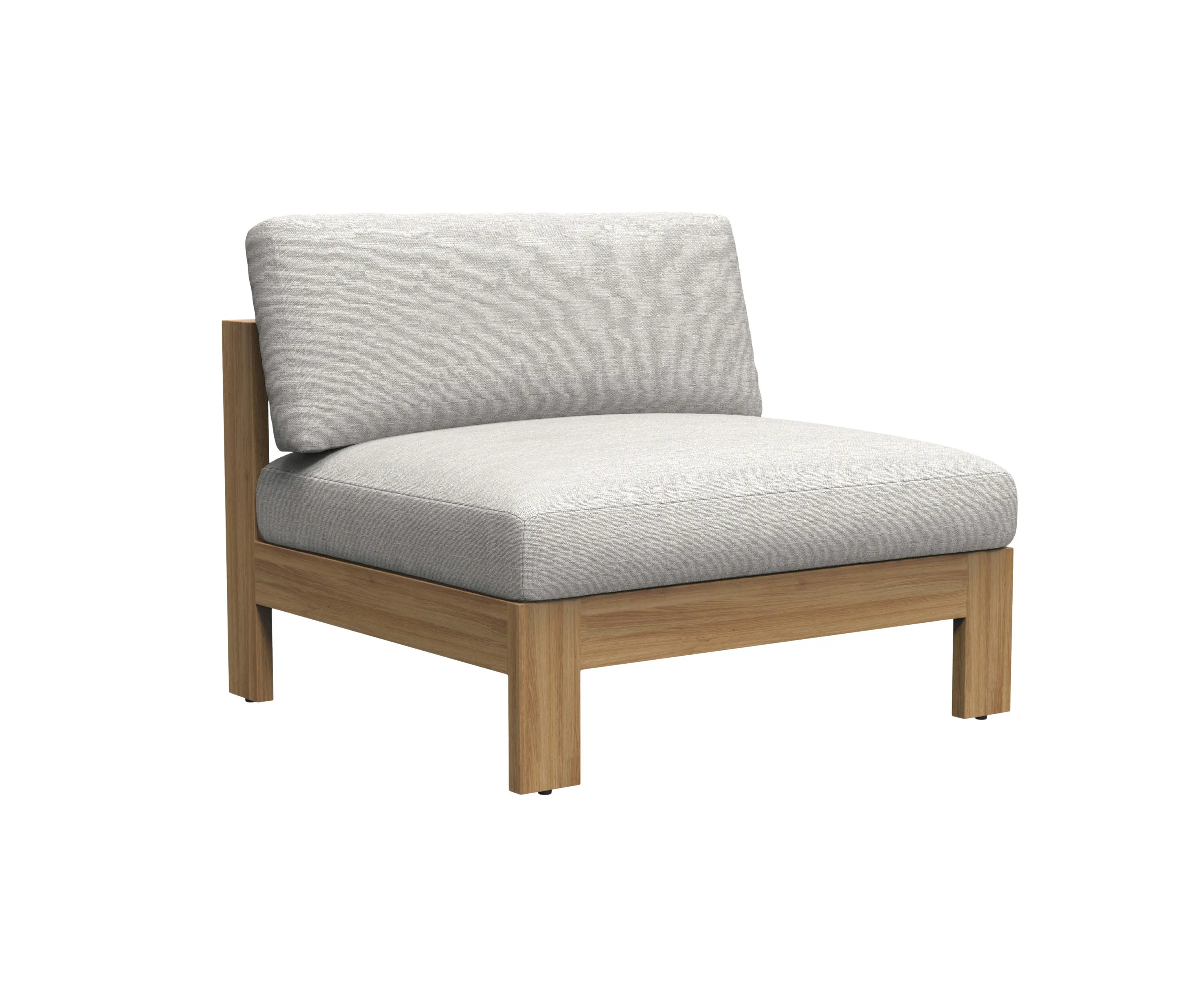 JANUS et Cie - Matisse Teak Module Center Wide