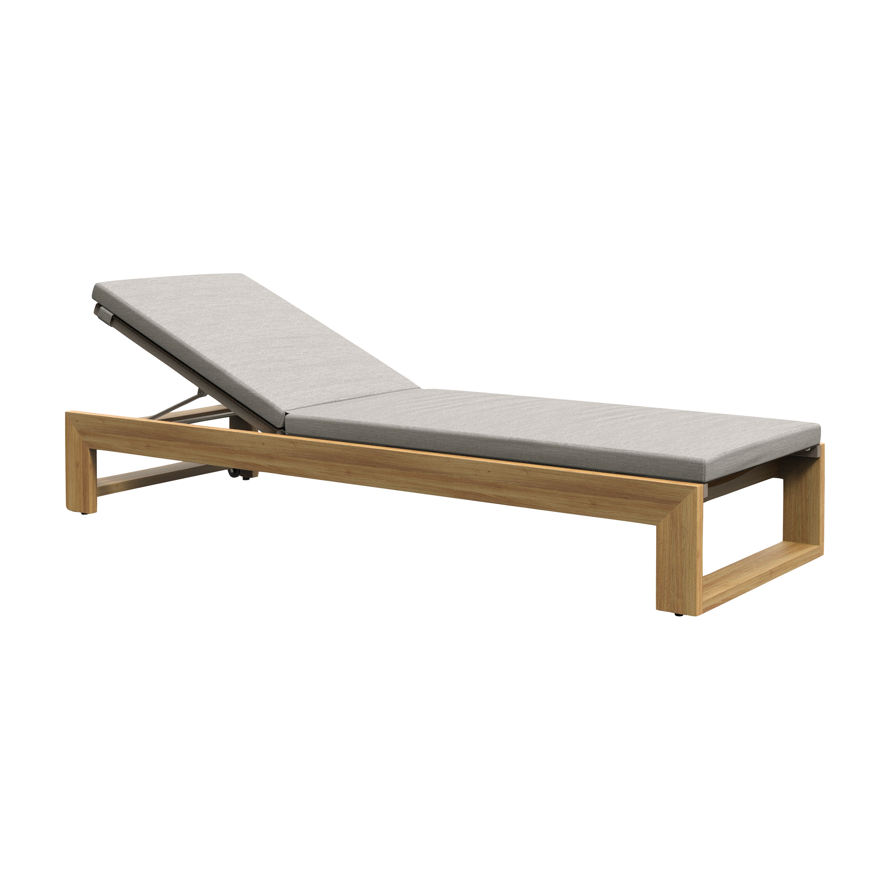 Mostrar el producto Matisse Teak Chaise Lounge del fabricante JANUS et Cie