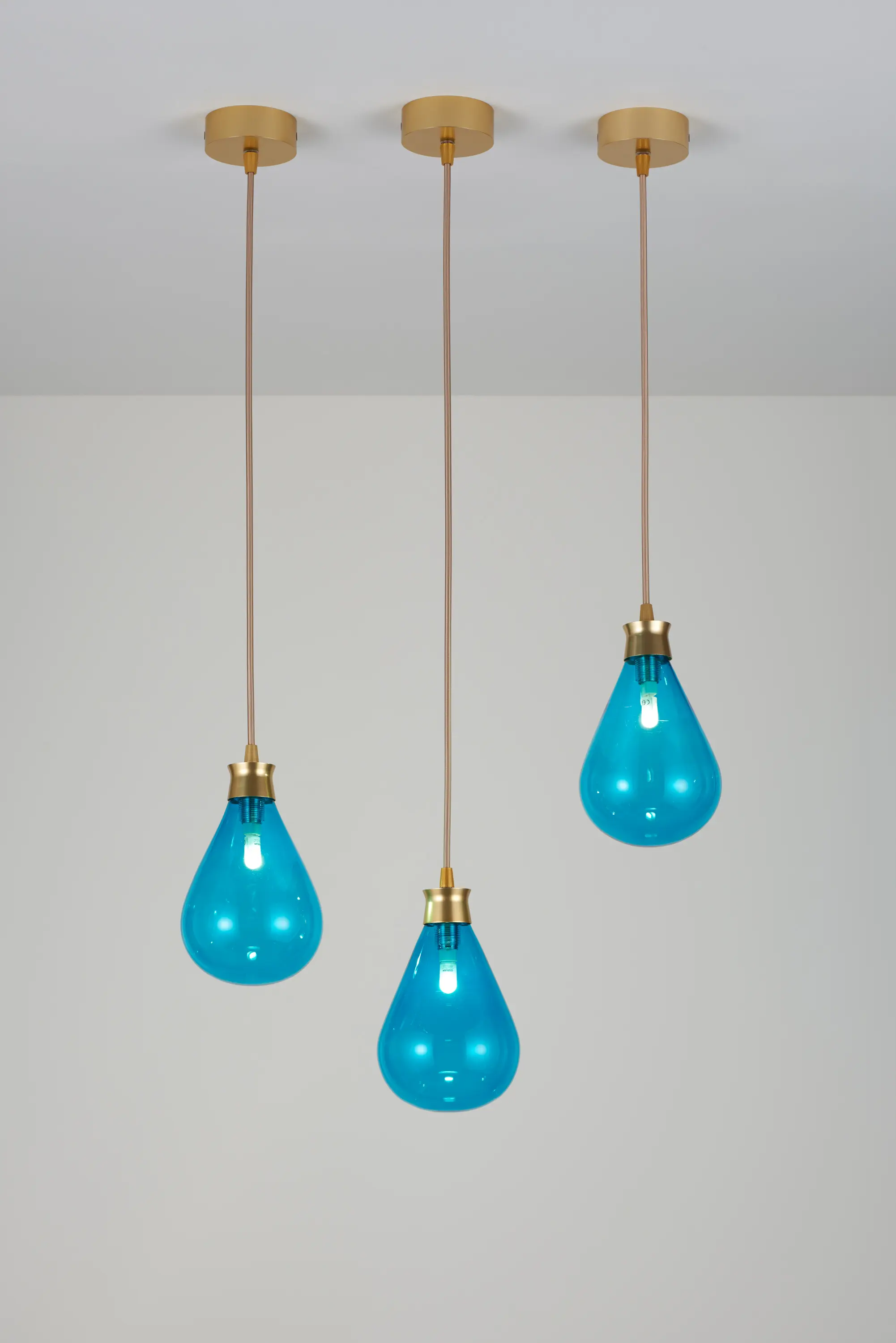 Tom Kirk Lighting - Cintola Pendant satin gold