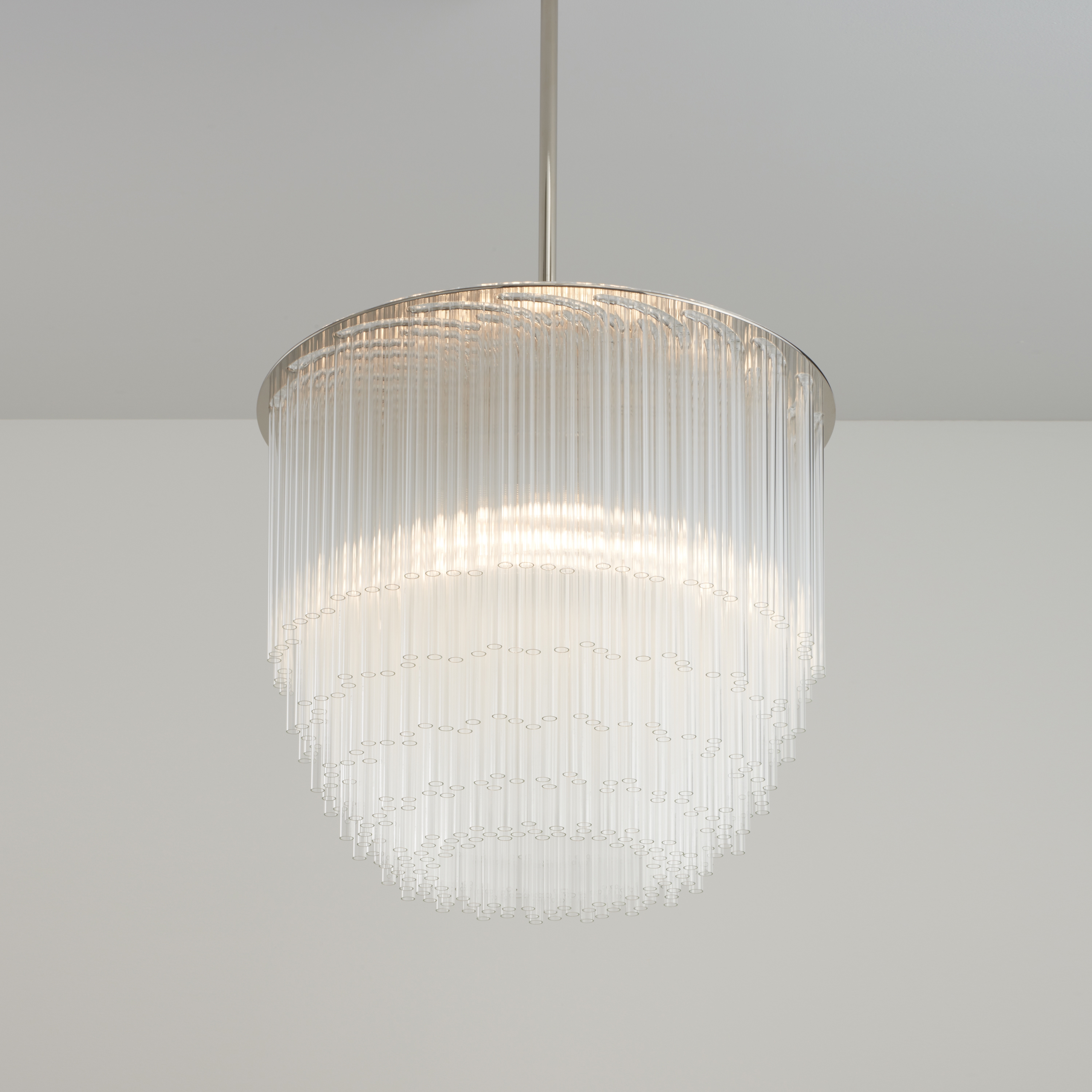 Display product Disc Chandelier from manufacturer Tom Kirk Lighting