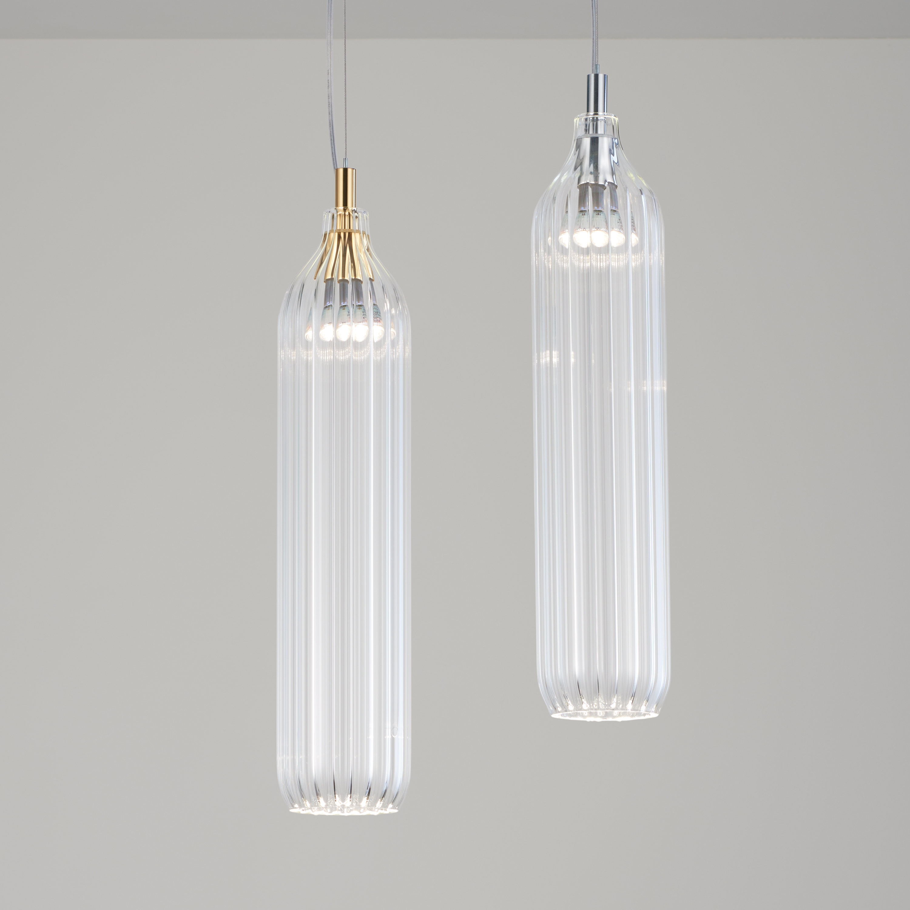 Flute Pendant clear