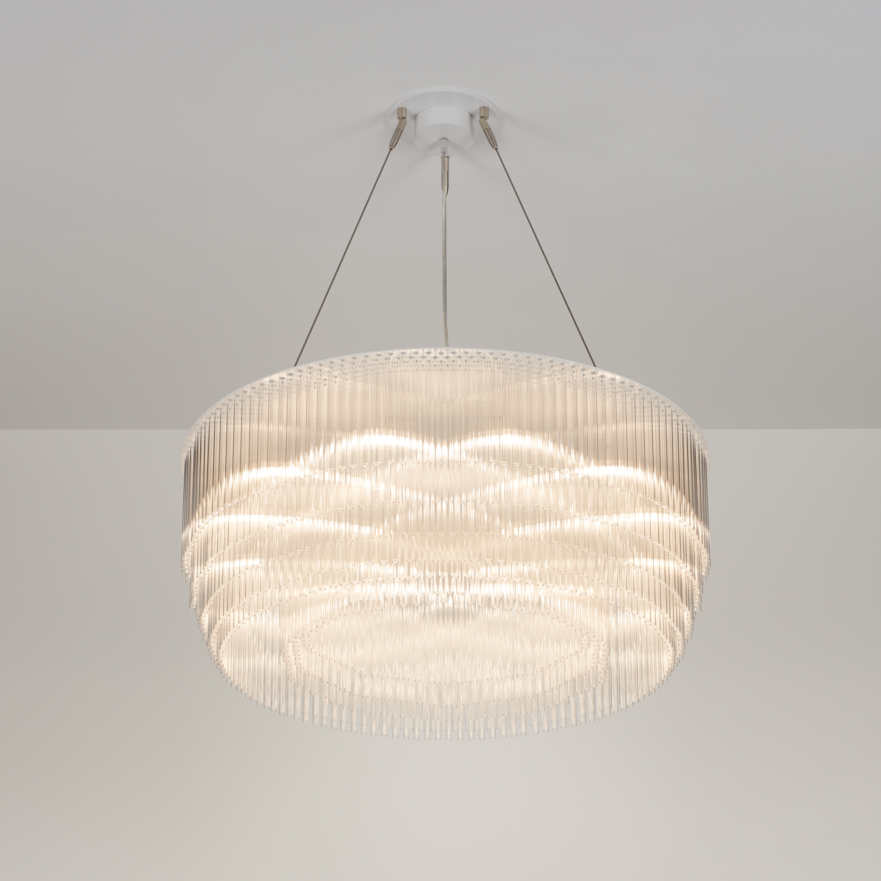 Ring Chandelier powdercoated