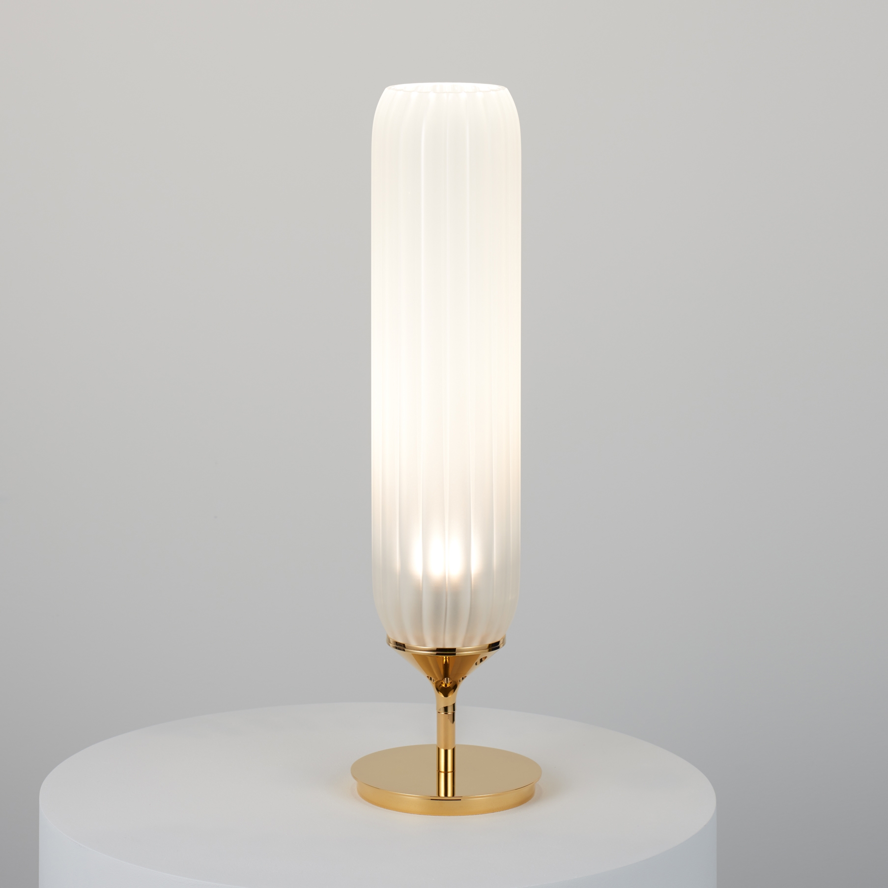Display product Pod Table Light polished gold from manufacturer Tom Kirk Lighting