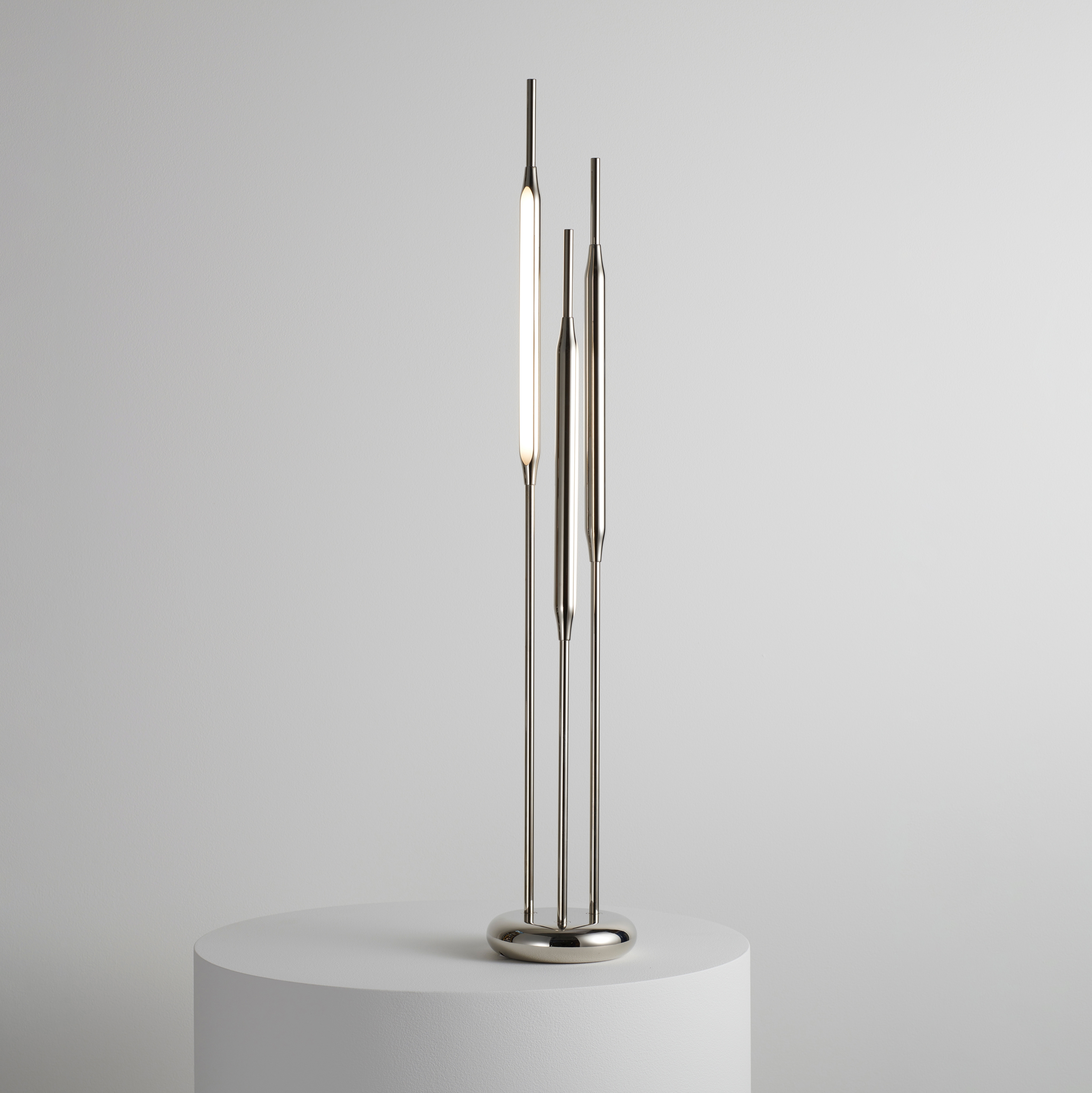 Reed Table Light large polished nickel