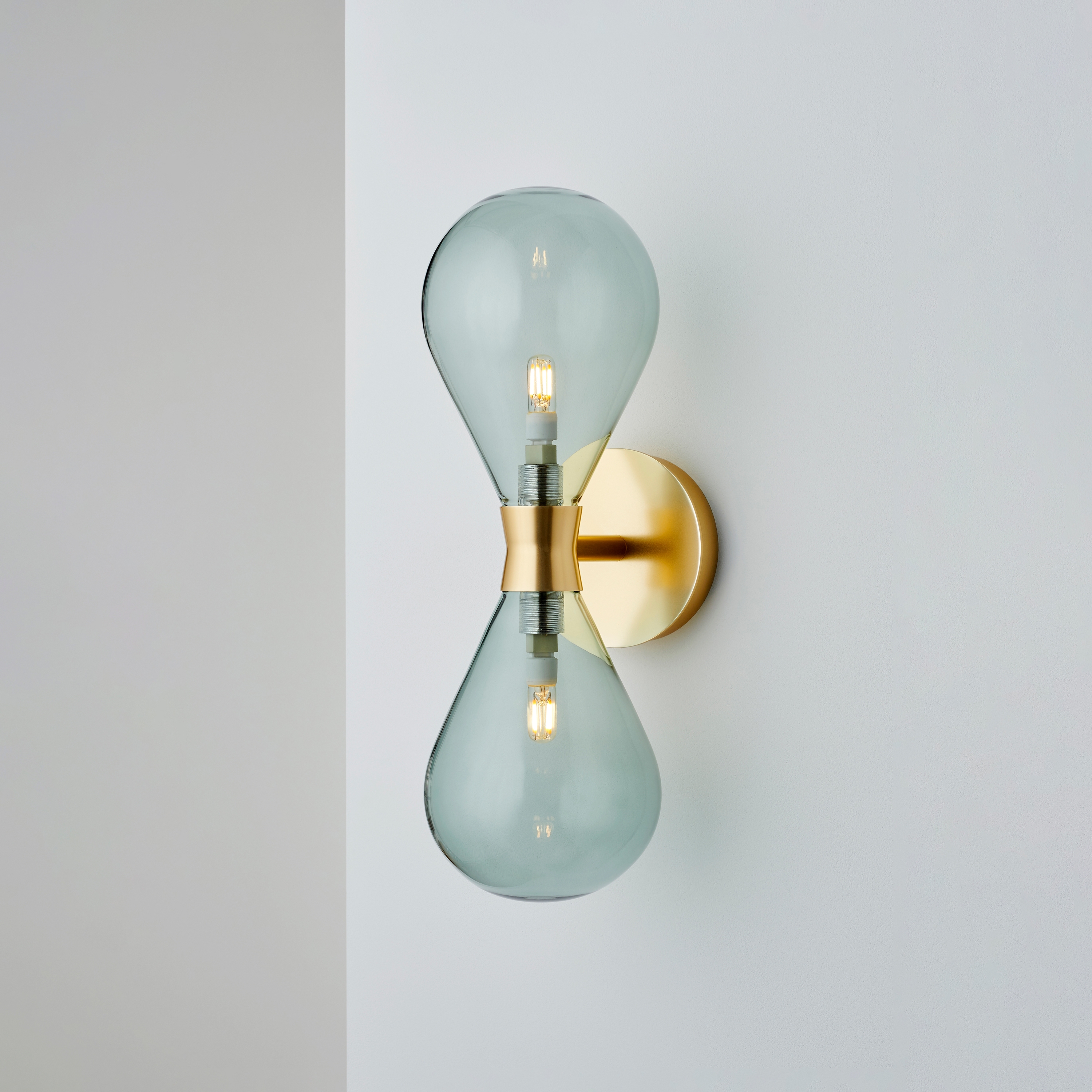 Cintola Wall Twin Light satin gold