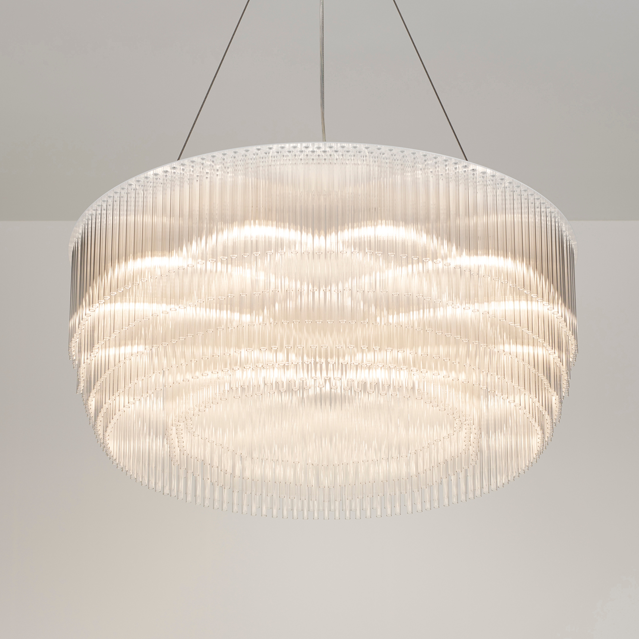 Ring Chandelier polished chrome