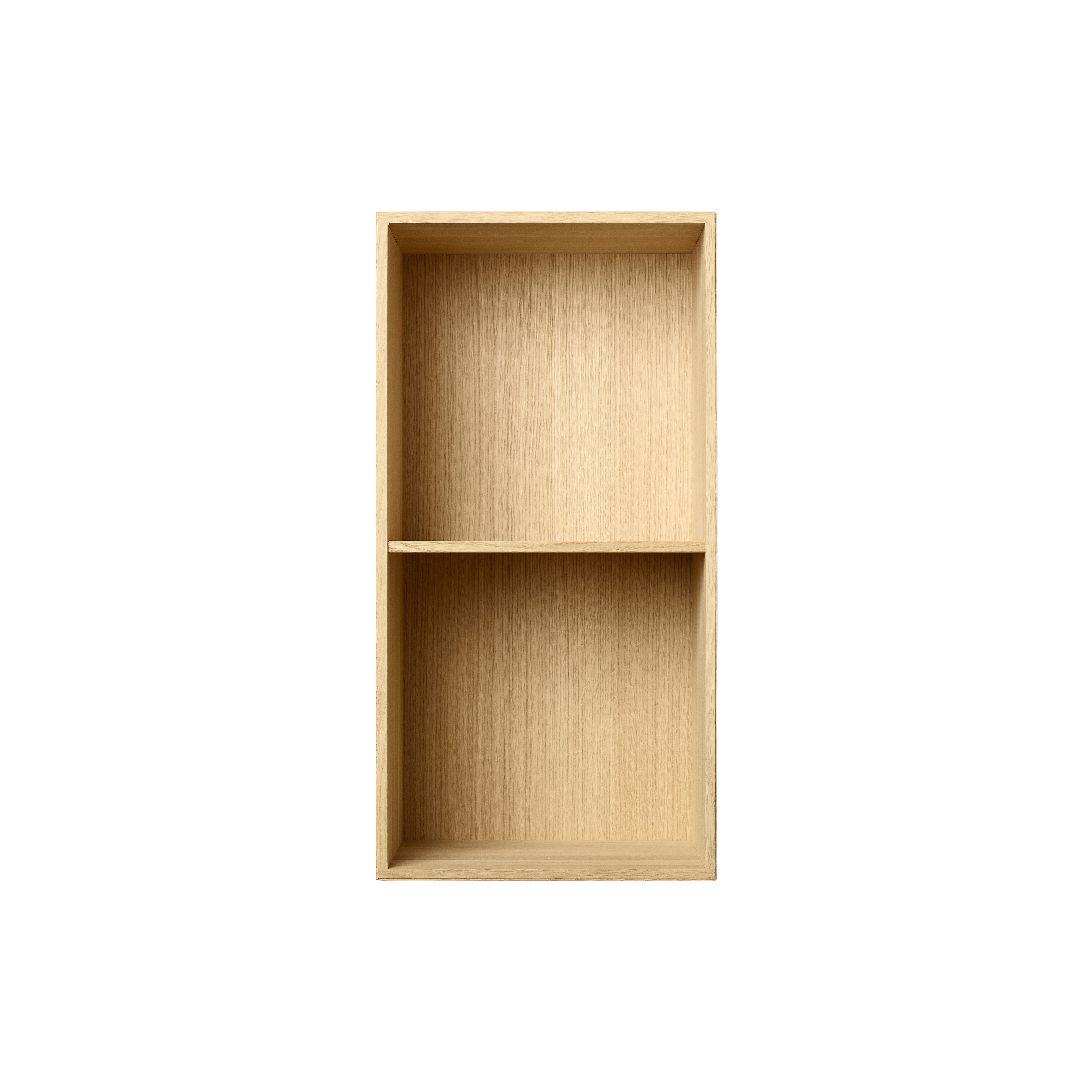 Bookcase Solid Oak Half-Size Vertical M30