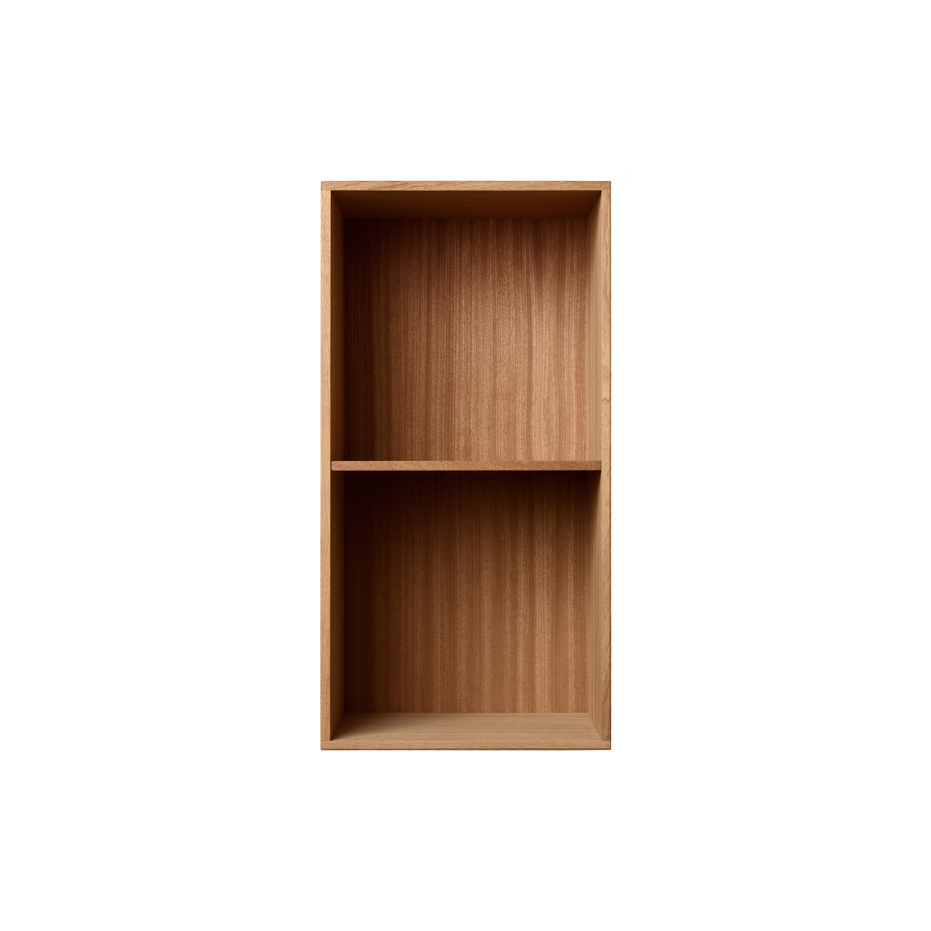 Bookcase Solid Mahogany Half-Size Vertical M30