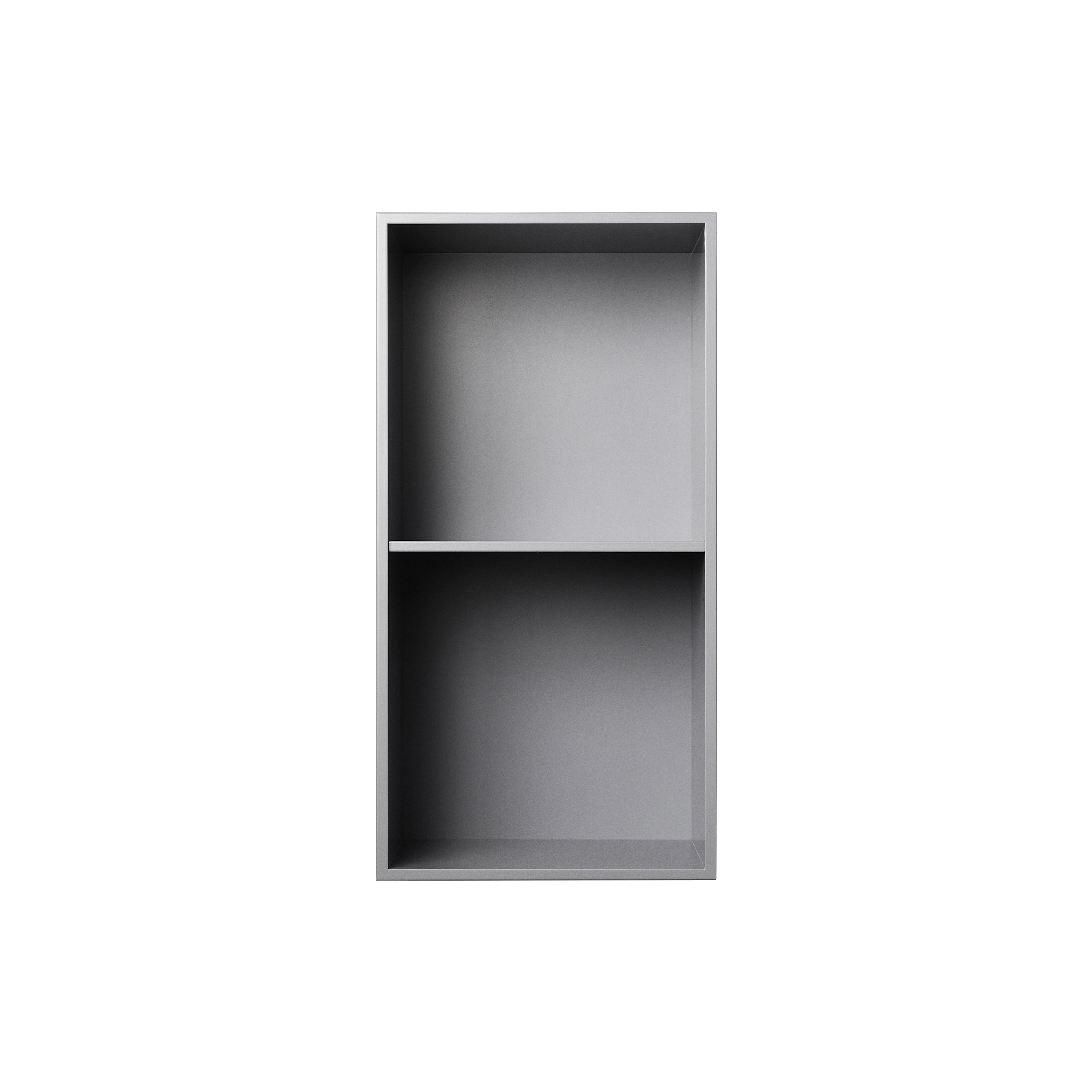 Mostrar el producto Bookcase Silver Grey Half-Size Vertical M30 del fabricante ATBO Furniture A/S