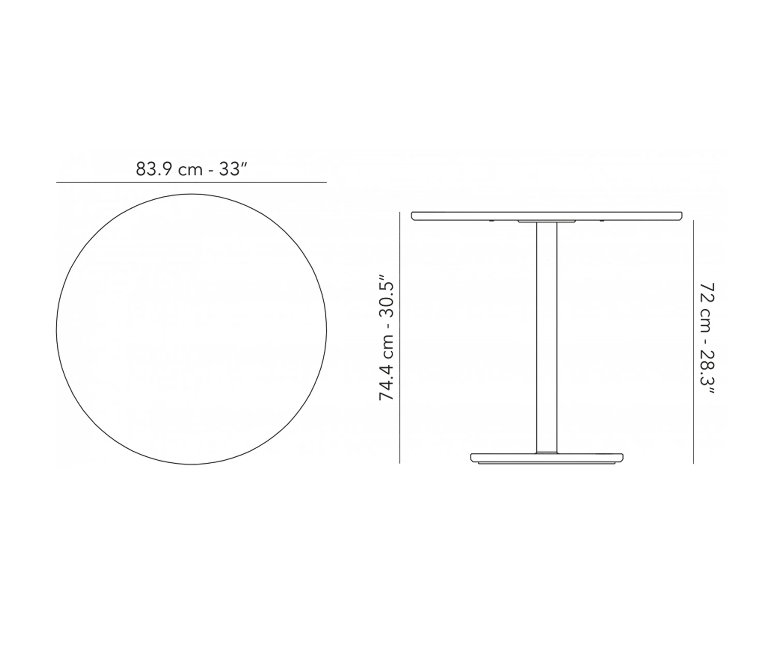 Jardinico - Mantra table round
