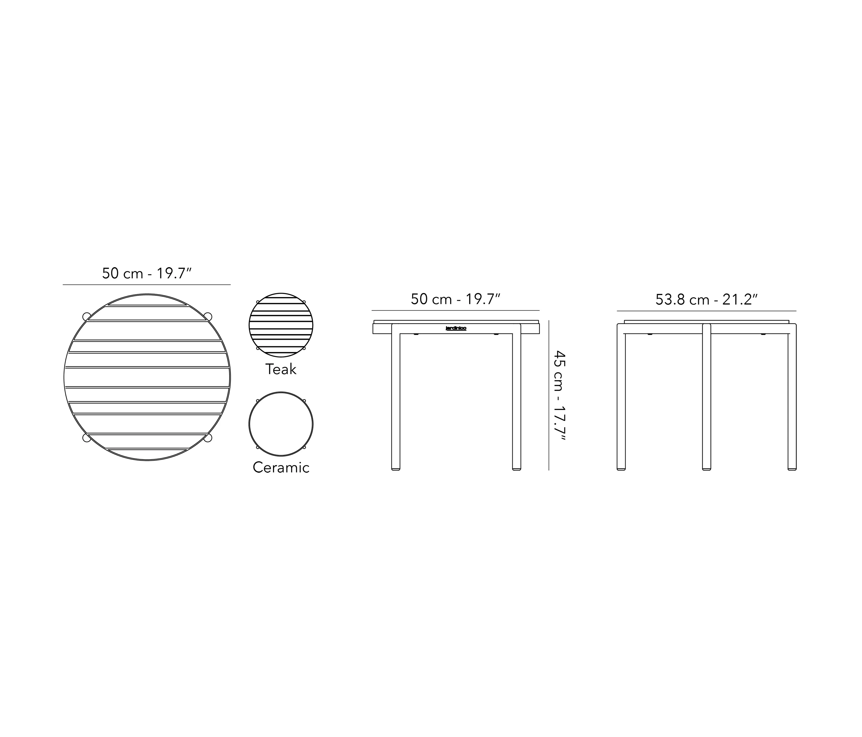 Jardinico - Nesting side table