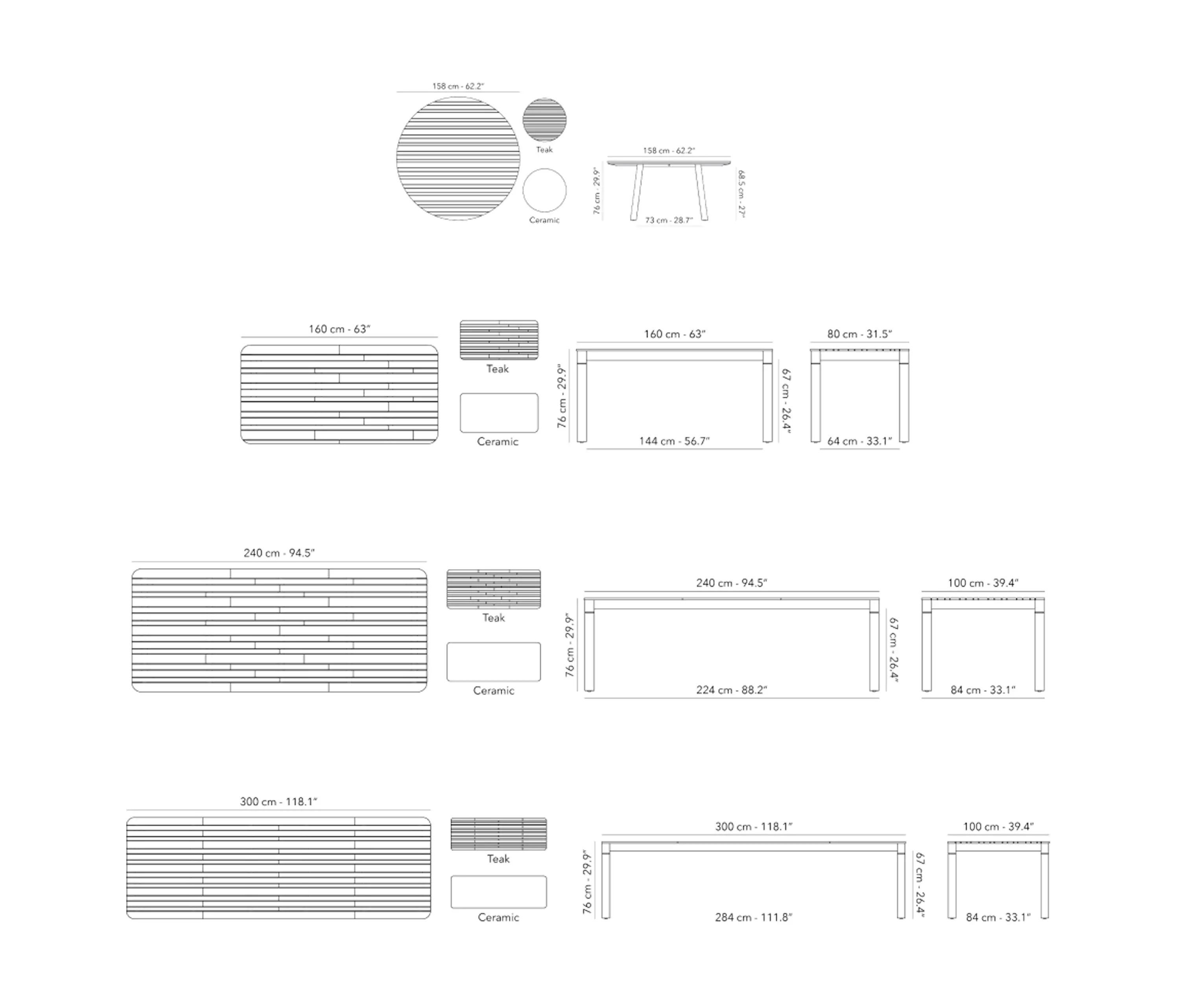 Jardinico - Dining table