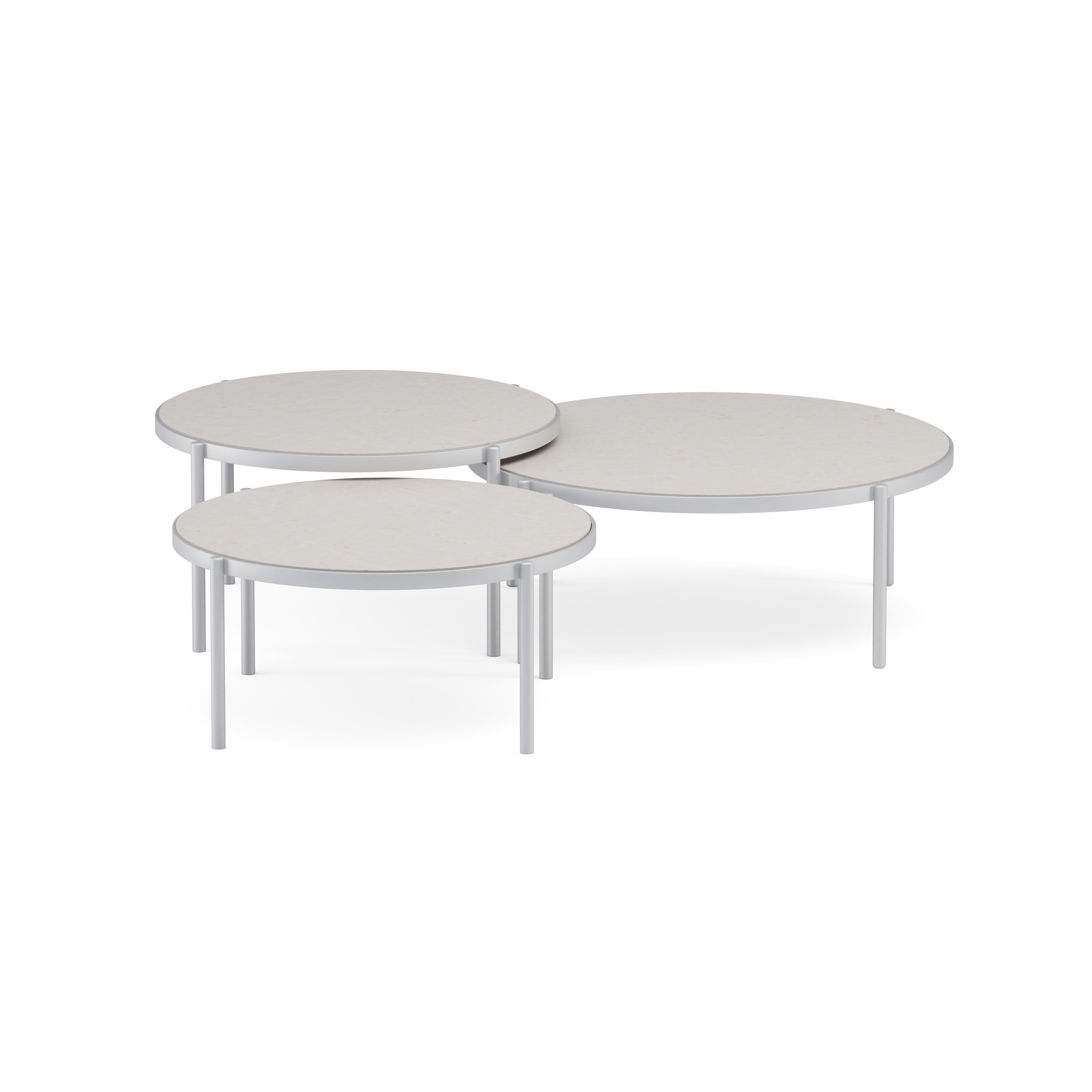 Nesting coffee table