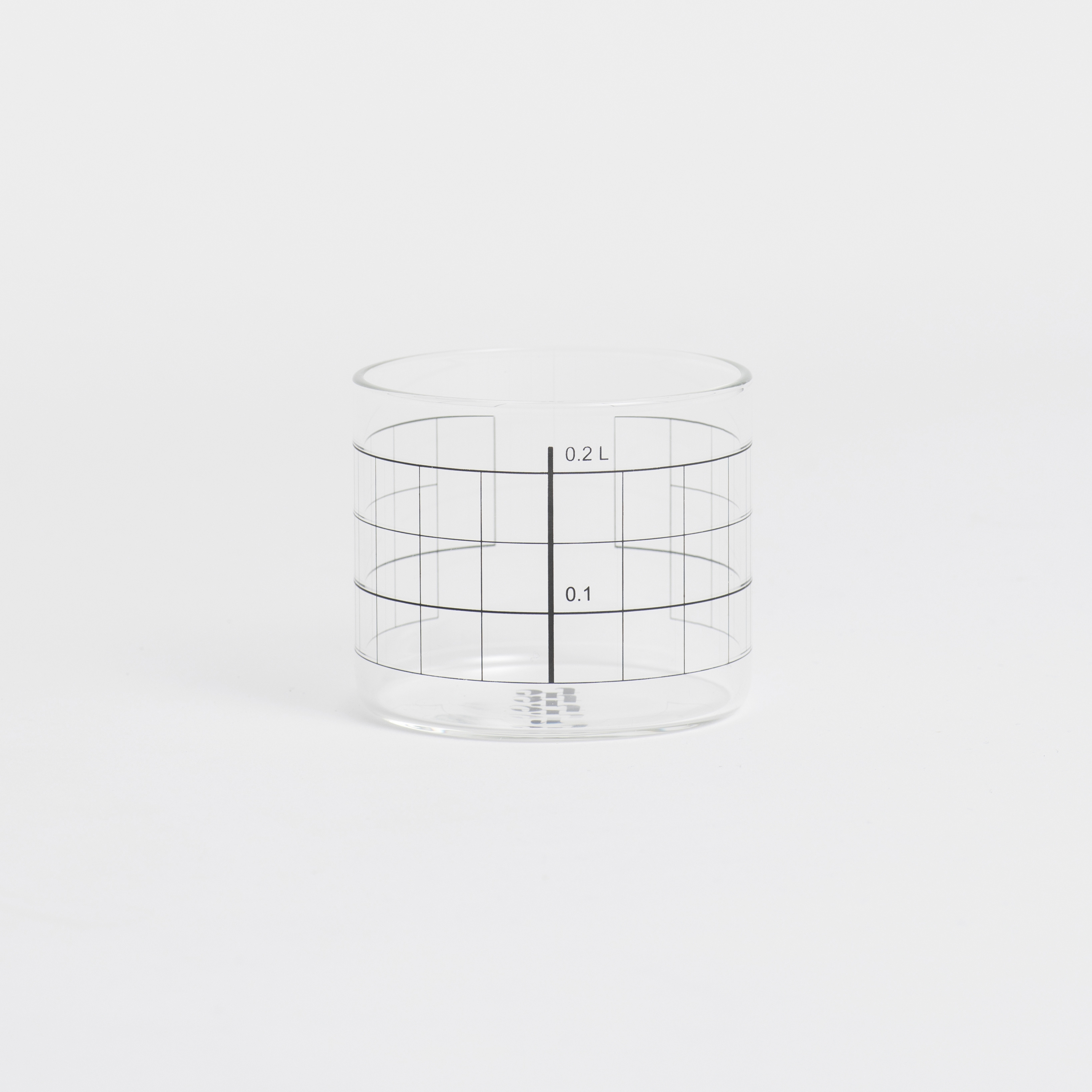 0,2L Glass Double Lines