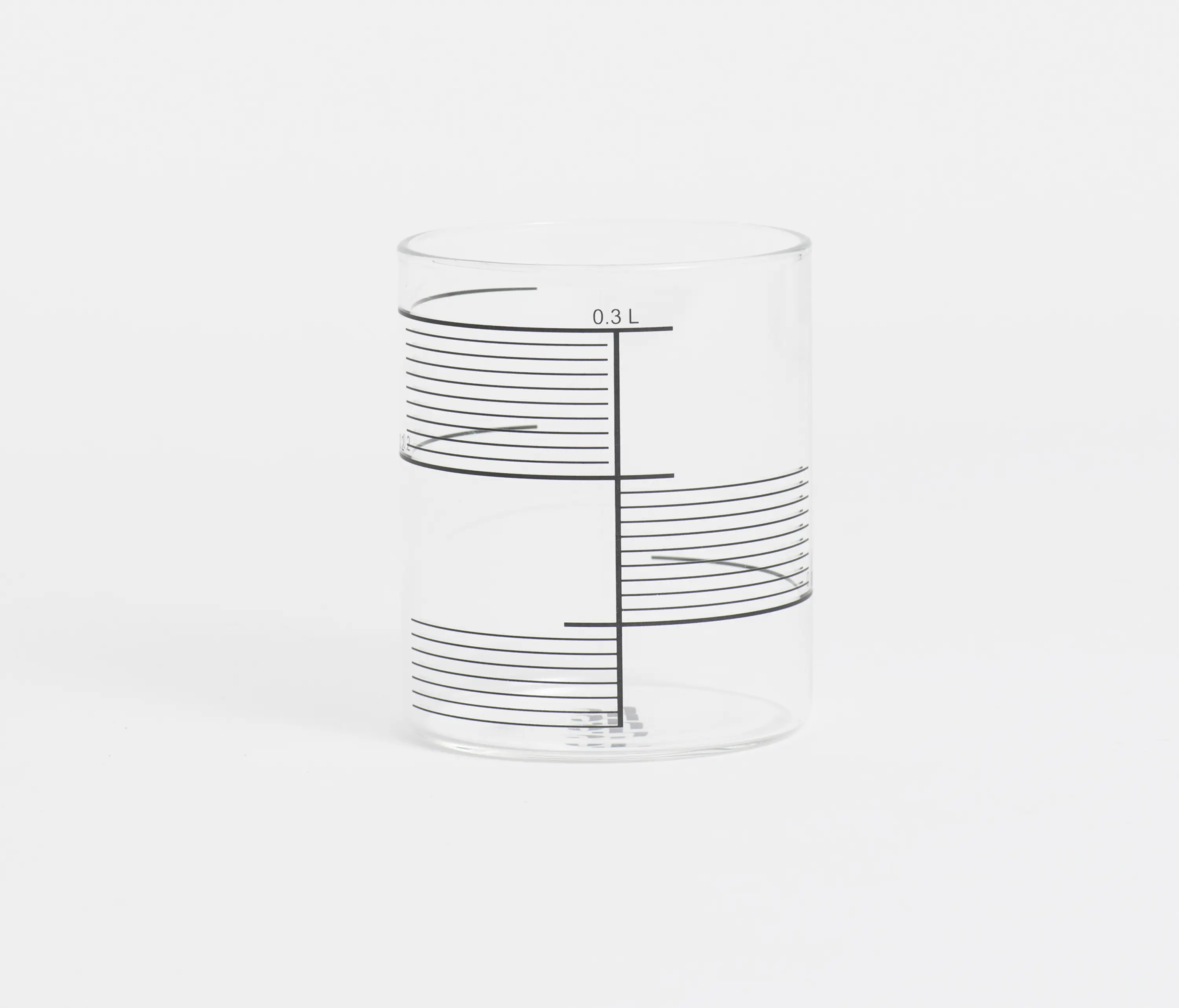 tre product - 0,3L Glass Square Stripes