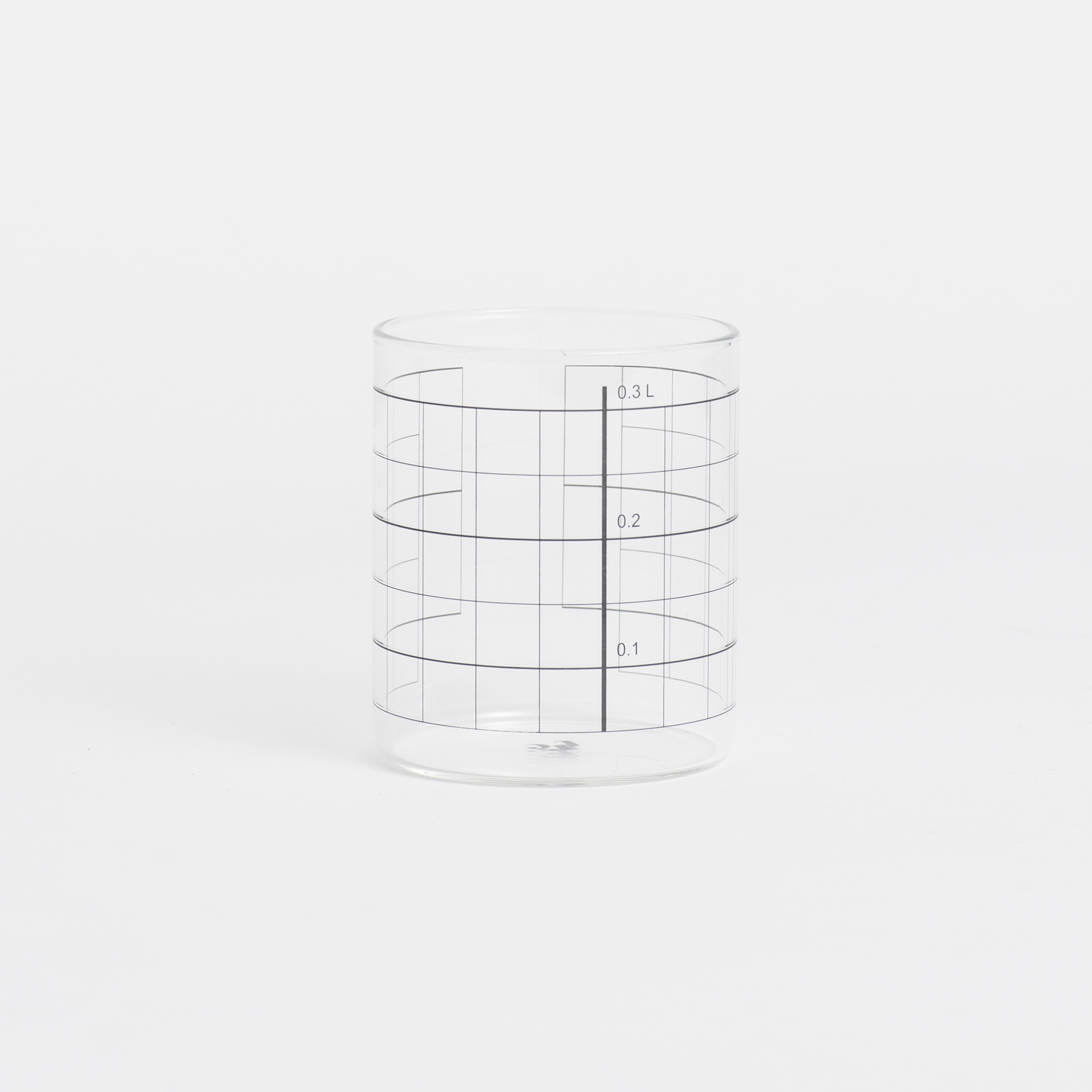 Afficher le produit 0,3L Glass Double Lines du fabricant tre product