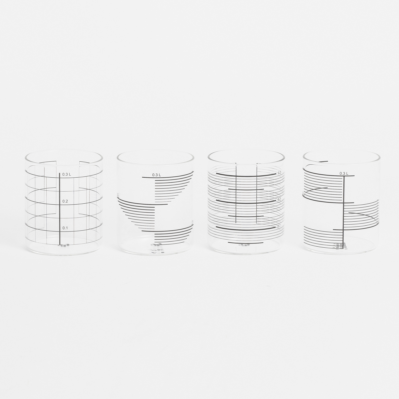 Afficher le produit 0,3L Glass Mix of 4 du fabricant tre product