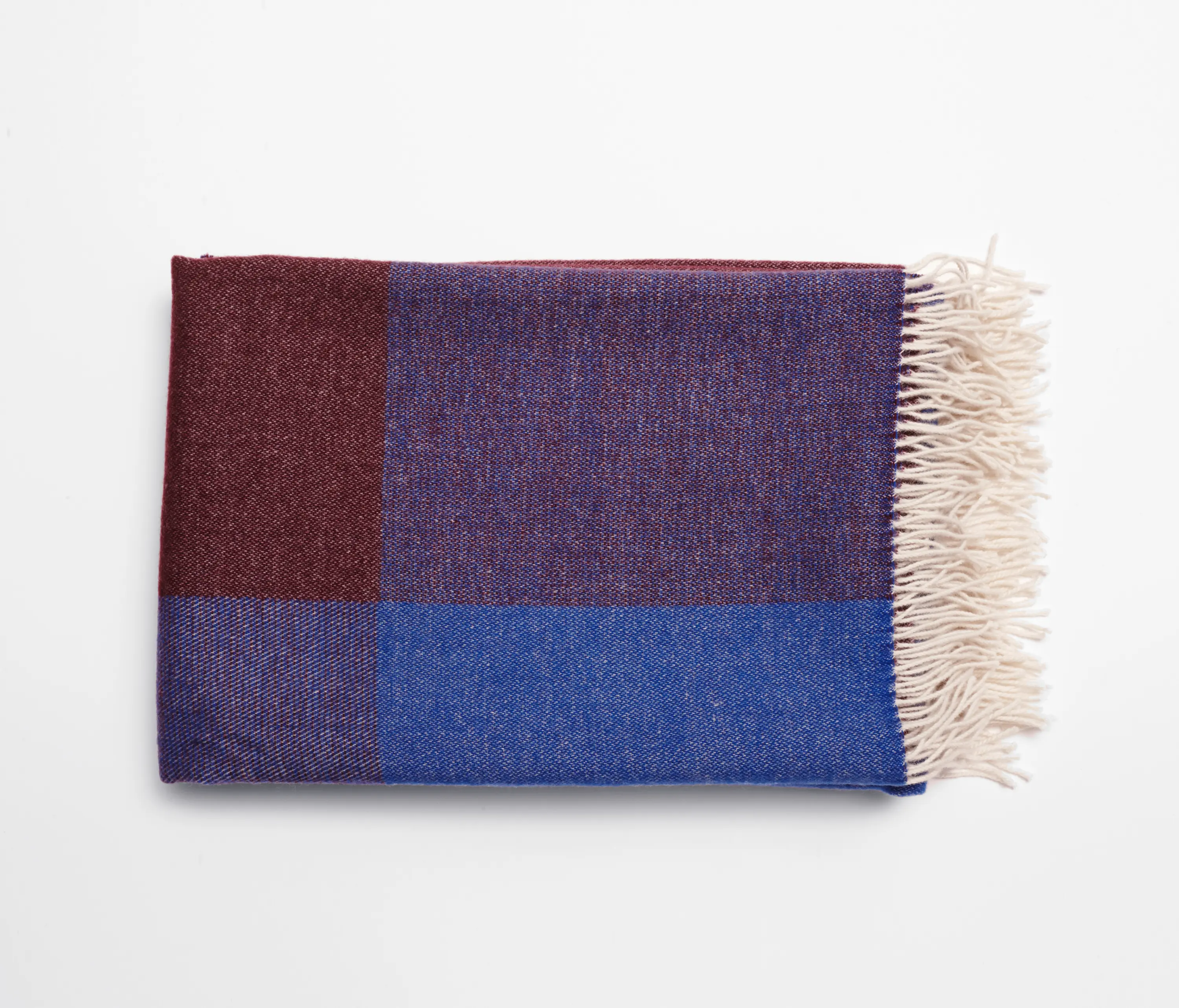 tre product - Blend Throw Blue/White