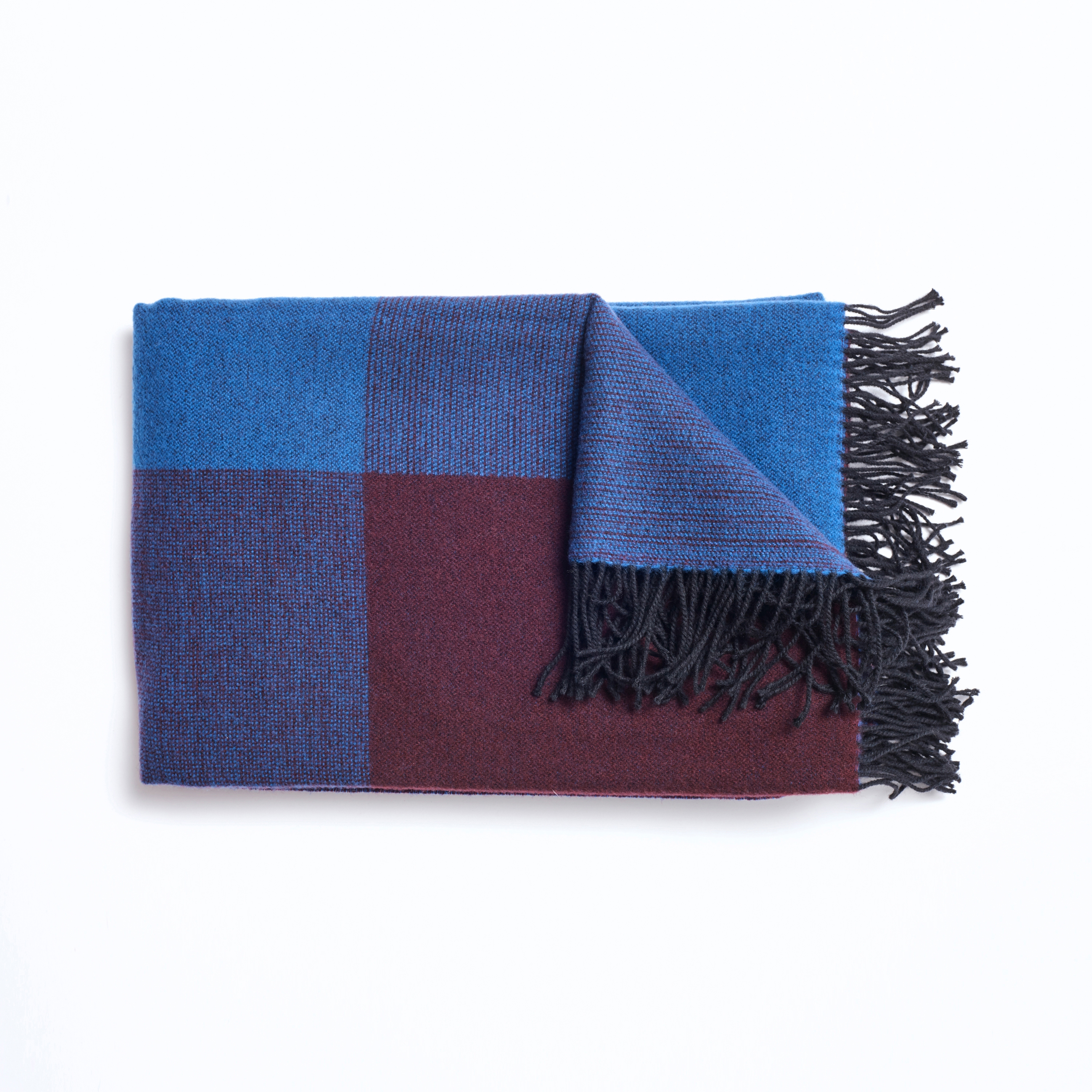 Blend Throw Blue/Black
