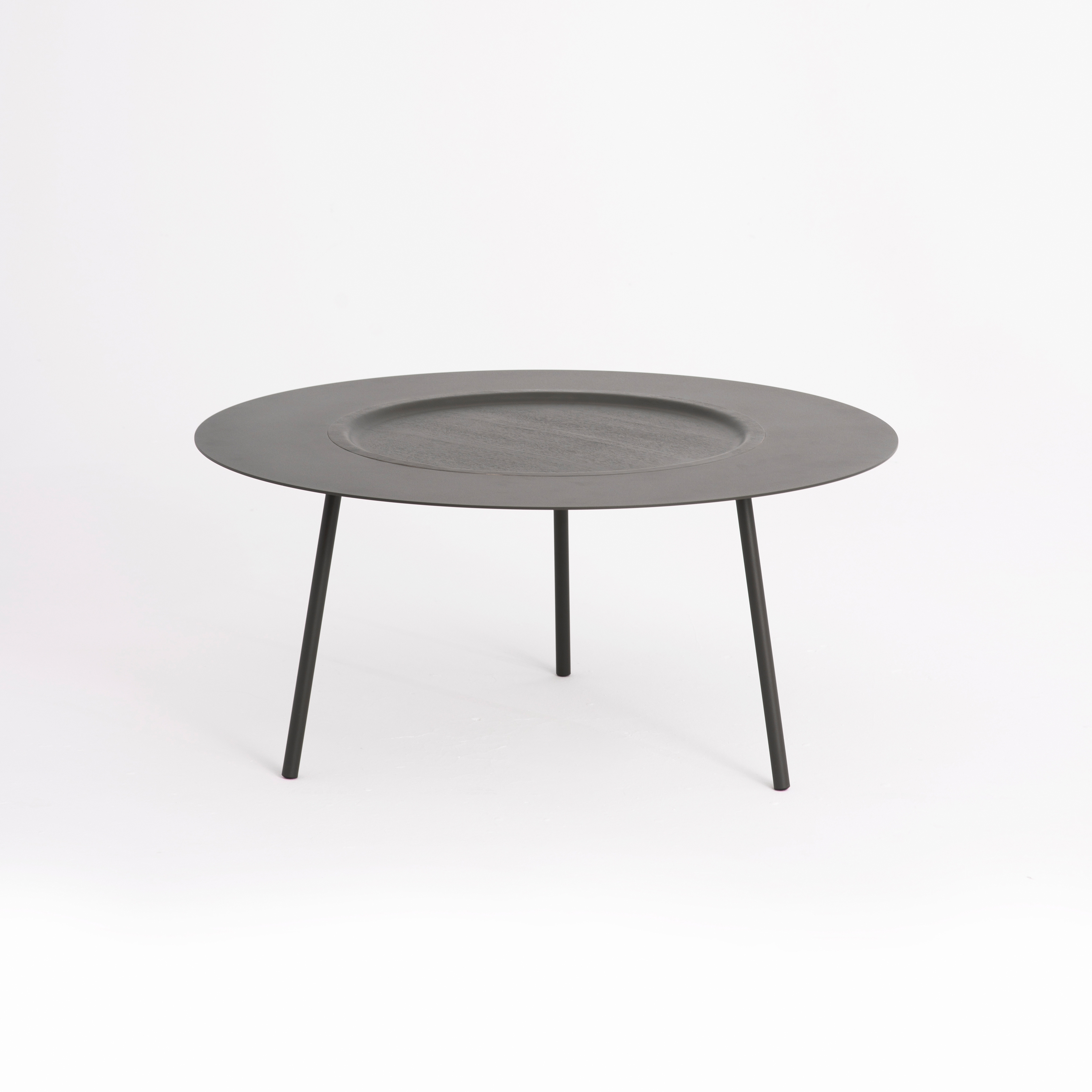 Woodplate Coffee Table Big Grey