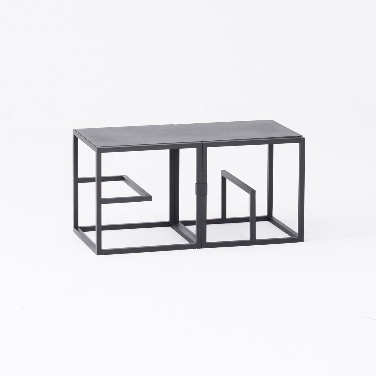 Afficher le produit Text Block Metal Black Double Set du fabricant tre product