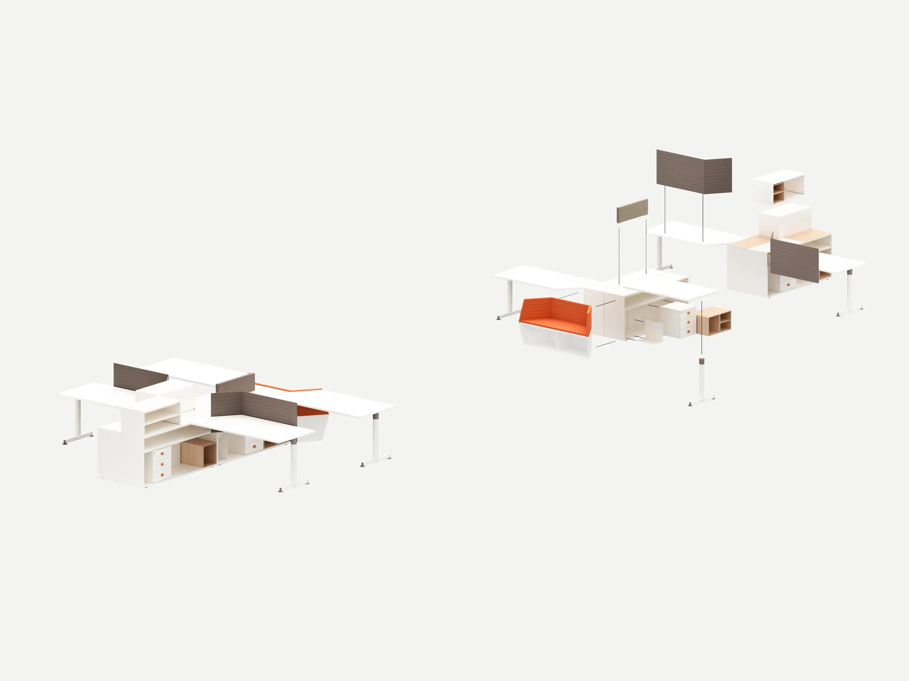 Guialmi - NOS Operative Desking System