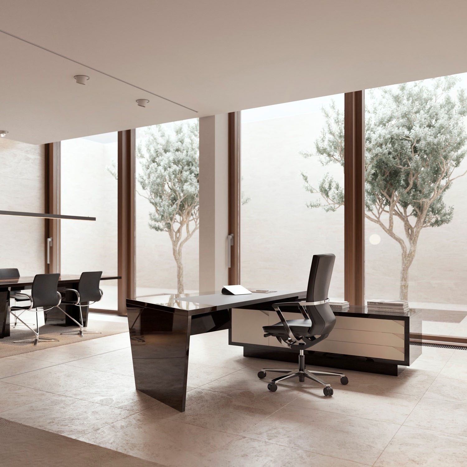 Display product Origami Executive Desk from manufacturer Guialmi