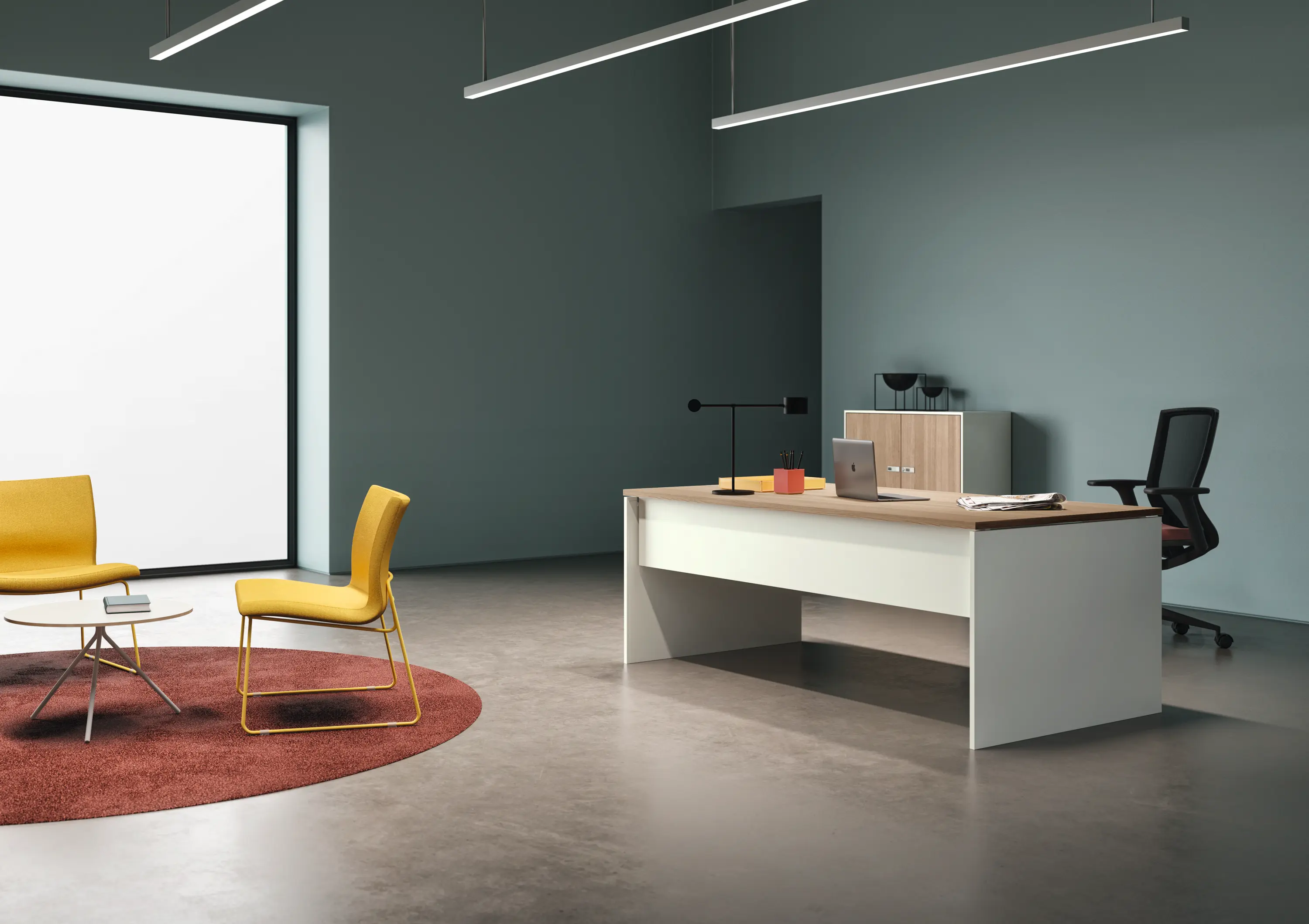 Guialmi - L System Exeutive Desking