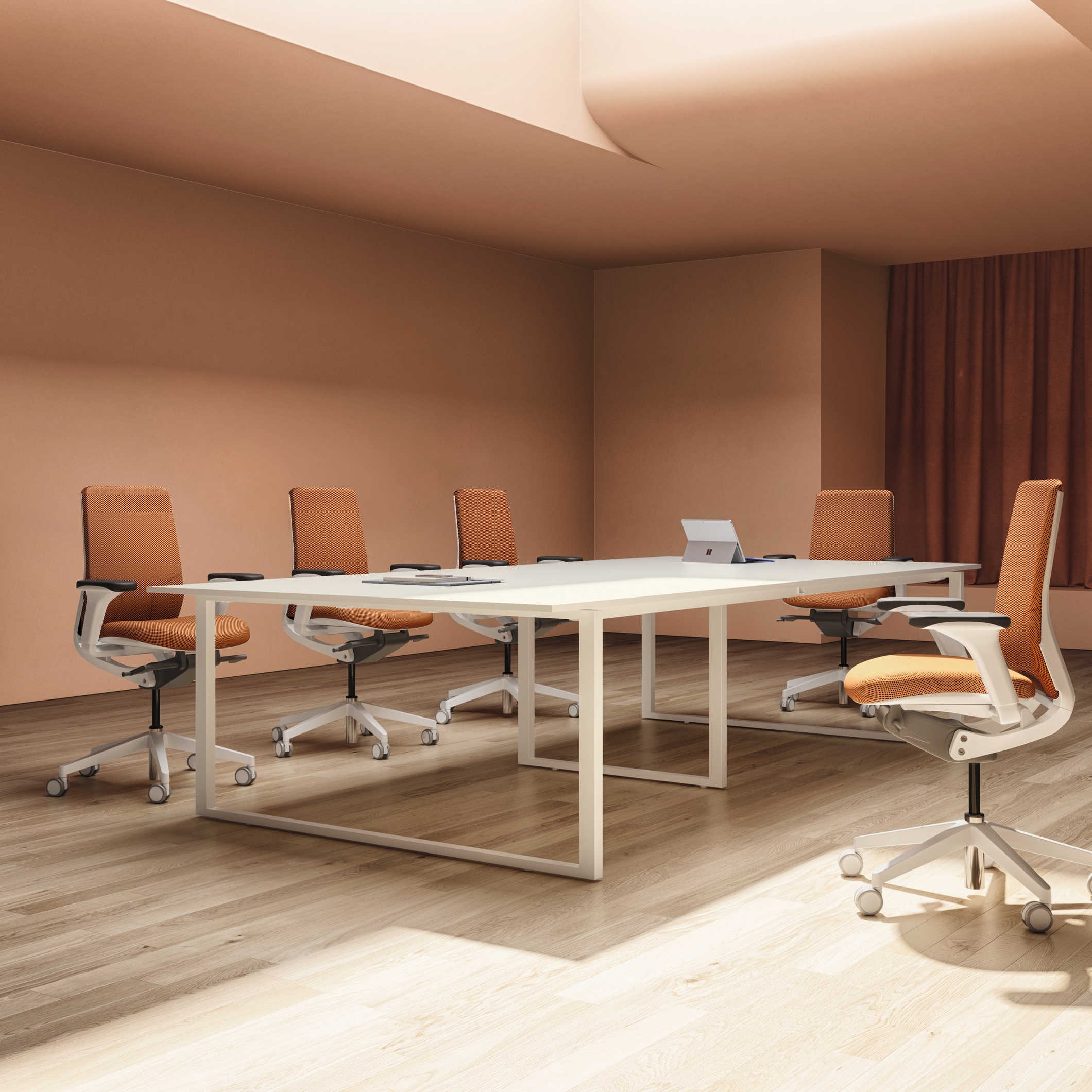 Mostra il prodotto L System Meeting Desking del produttore Guialmi