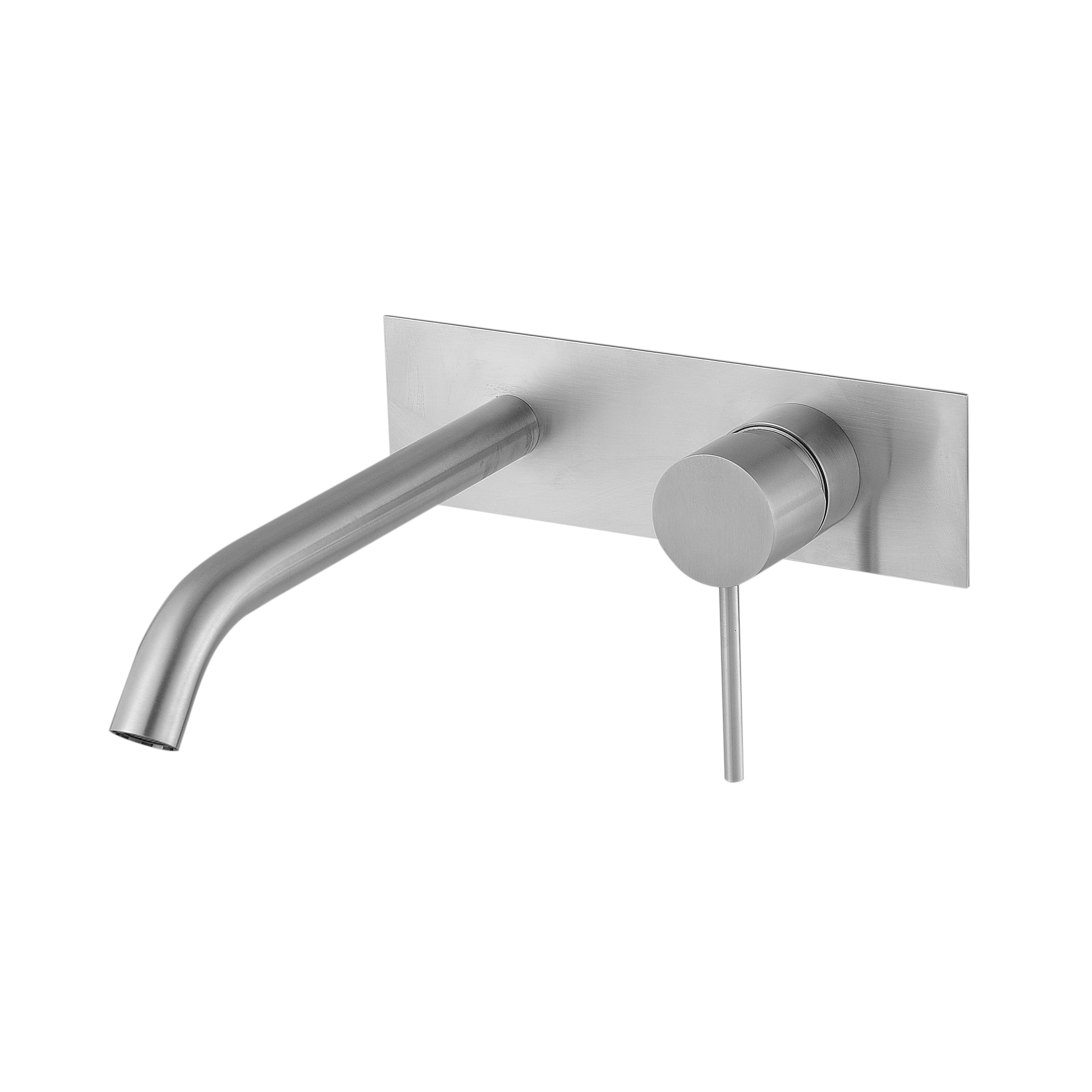 Mostra il prodotto Fasson 40 mm single-lever basin mixer flush-mounted 150, rectangular del produttore CONTI+