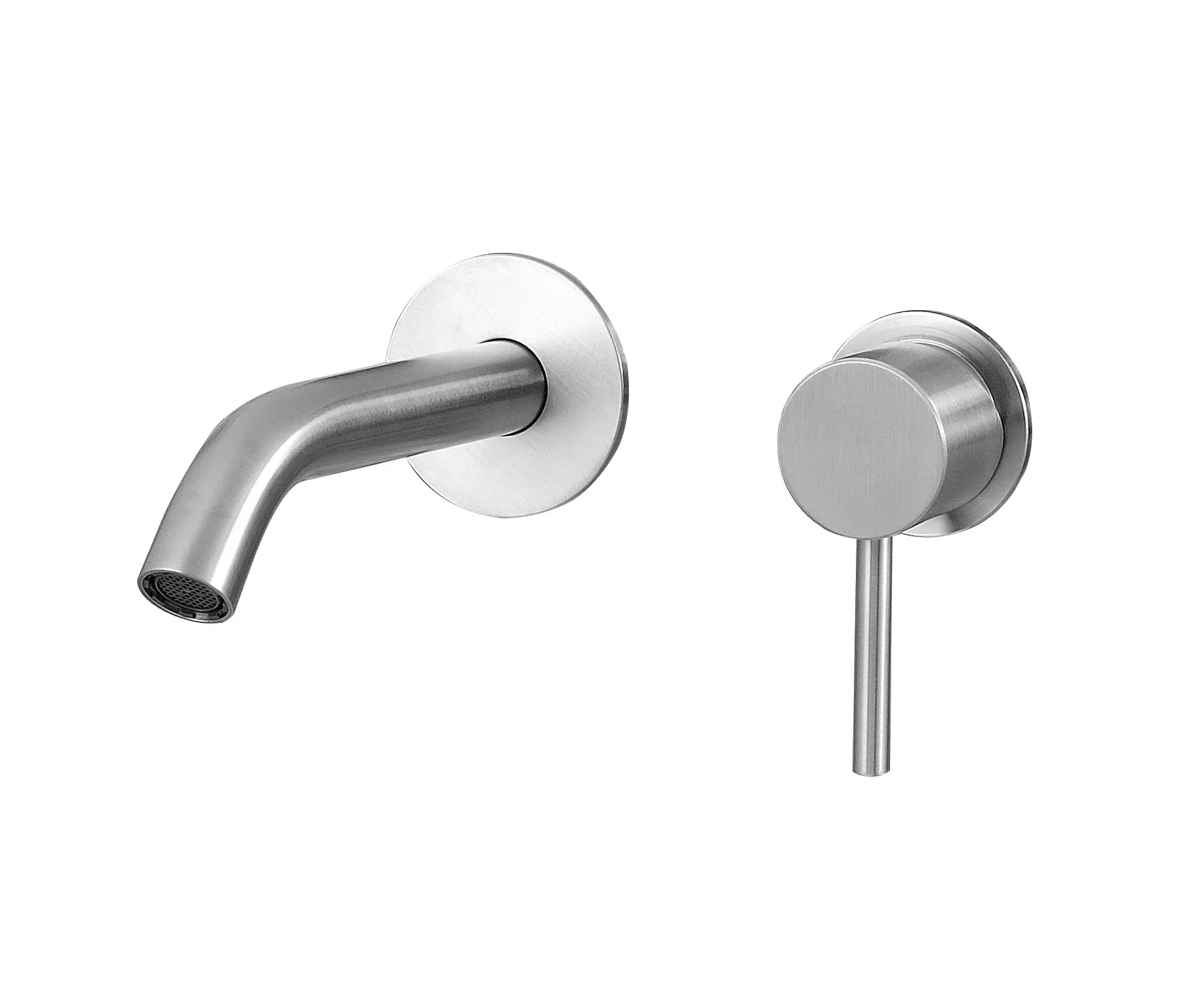 CONTI+ - Fasson 40 mm single-lever basin mixer flush-mounted 150, round