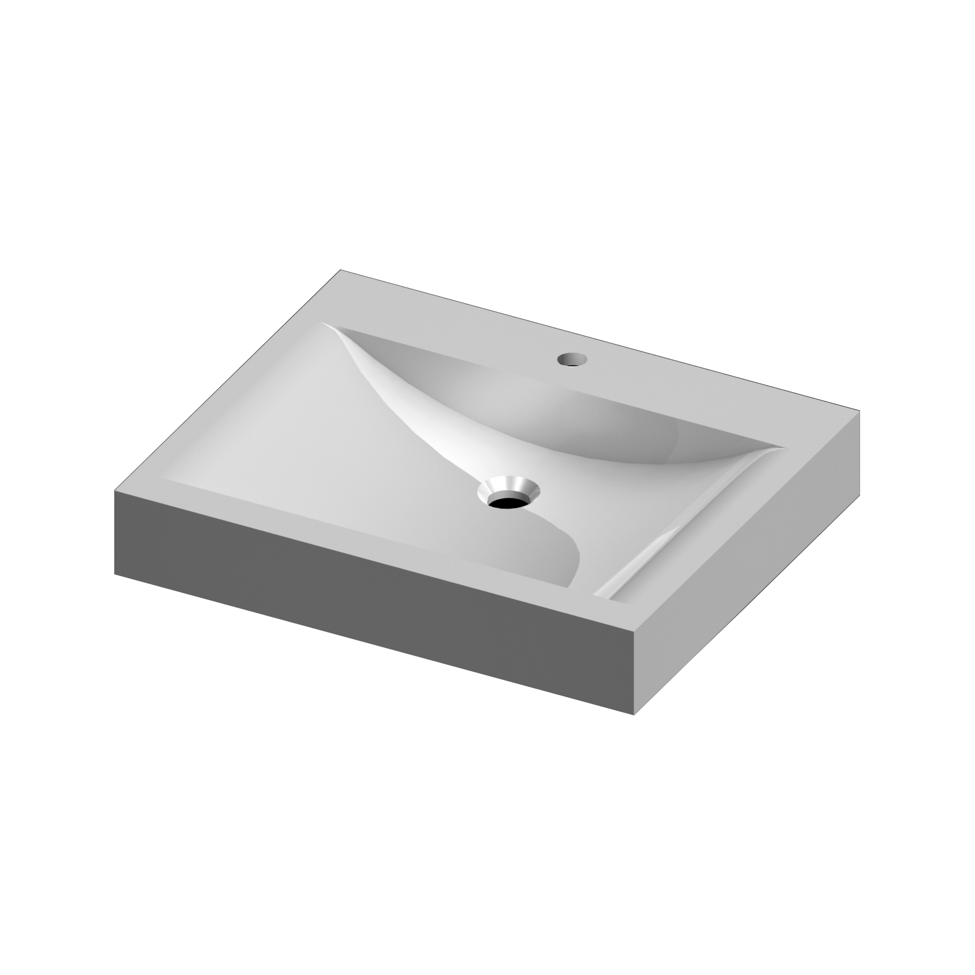 Mostra il prodotto StoneTec-PRO Swing 495 single washbasin del produttore CONTI+