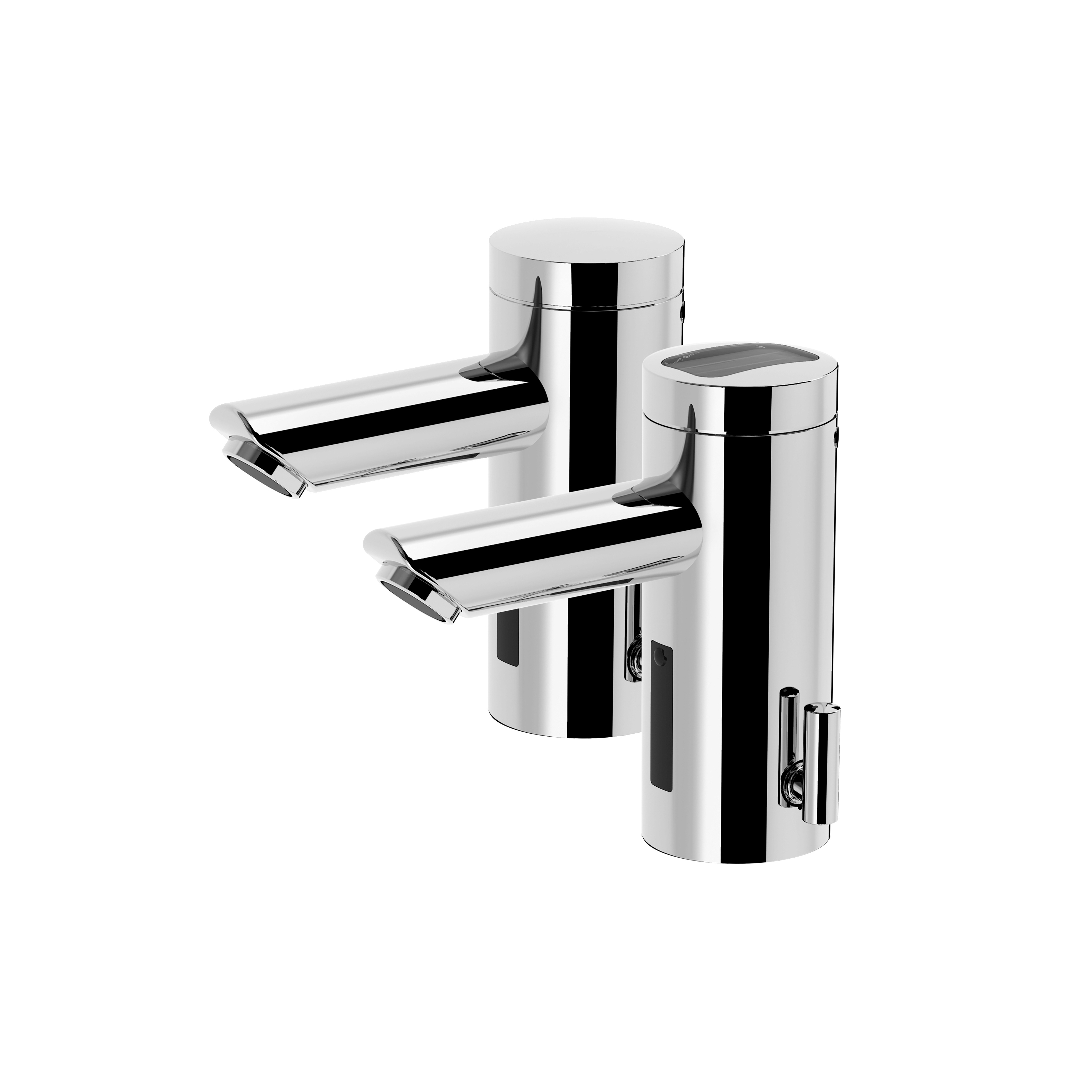 Lino lavatory faucet L10, with IR-Sensor, with mixing